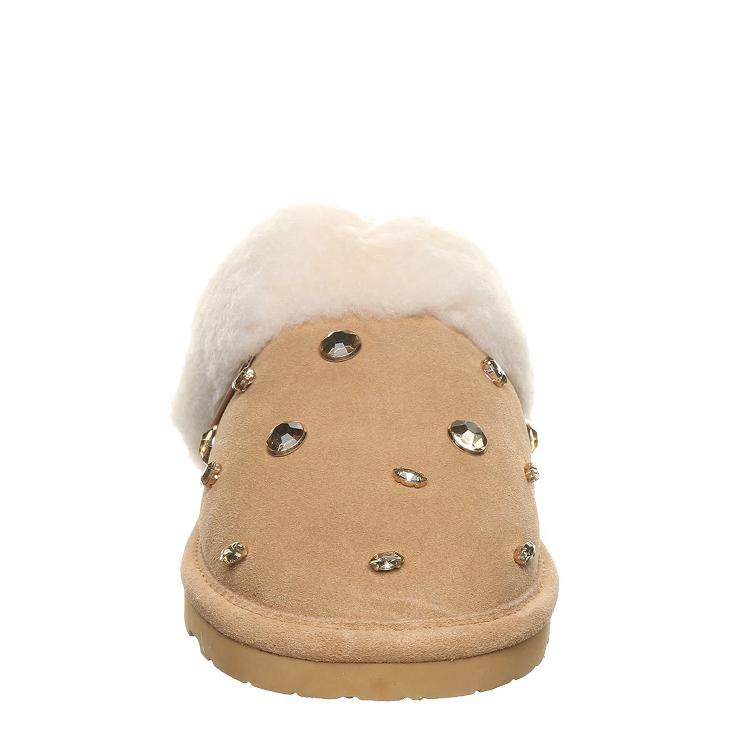 BEARPAW-WOMENS LOKI NOVA SLIPPER-BROWN & 