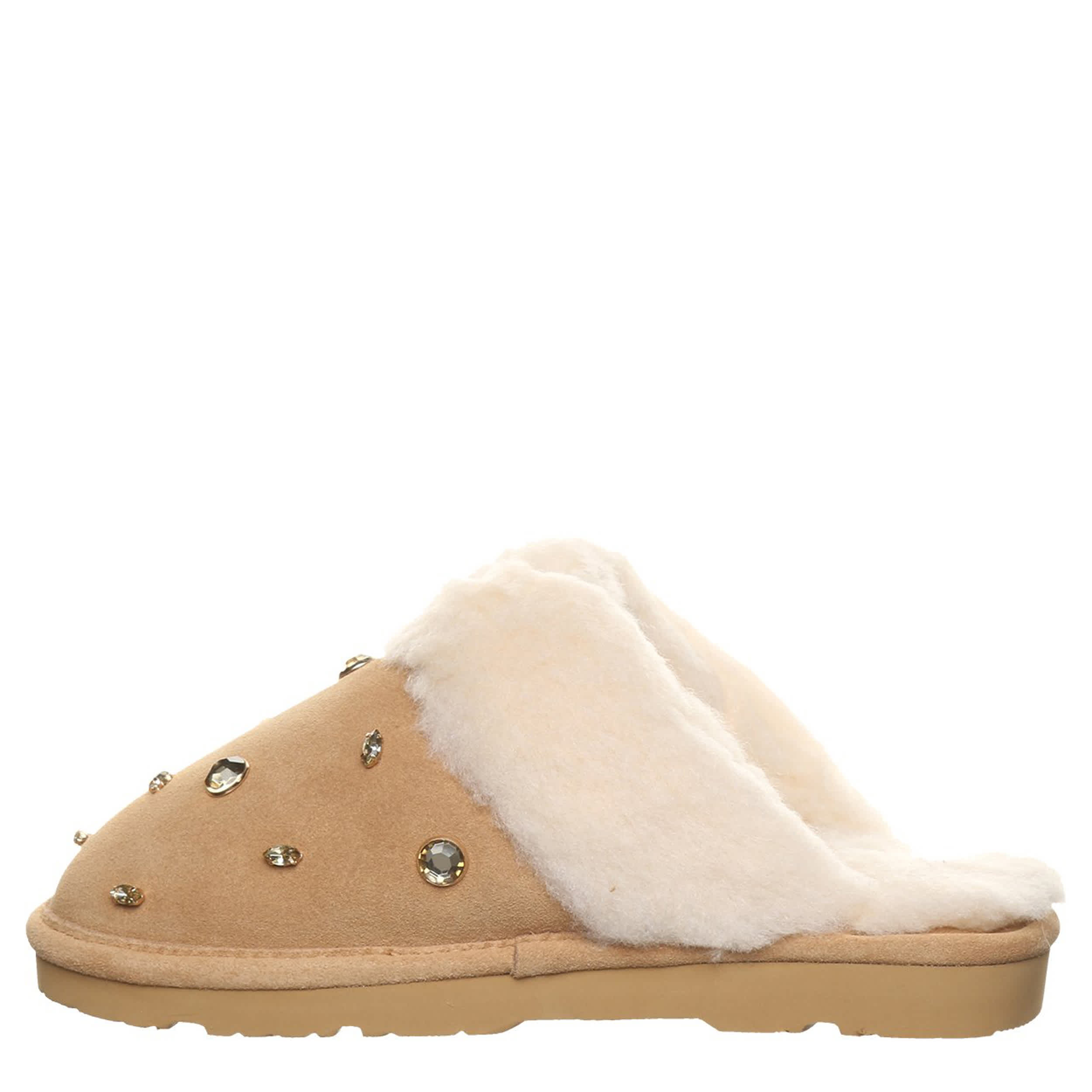 BEARPAW-WOMENS LOKI NOVA SLIPPER-BROWN & 