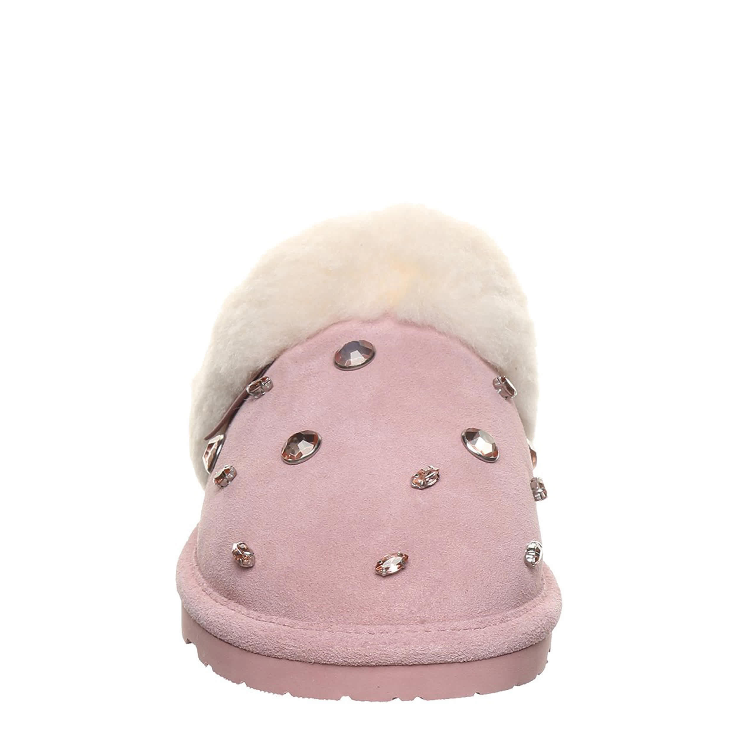 BEARPAW-WOMENS LOKI NOVA SLIPPER-PALE PINK & 