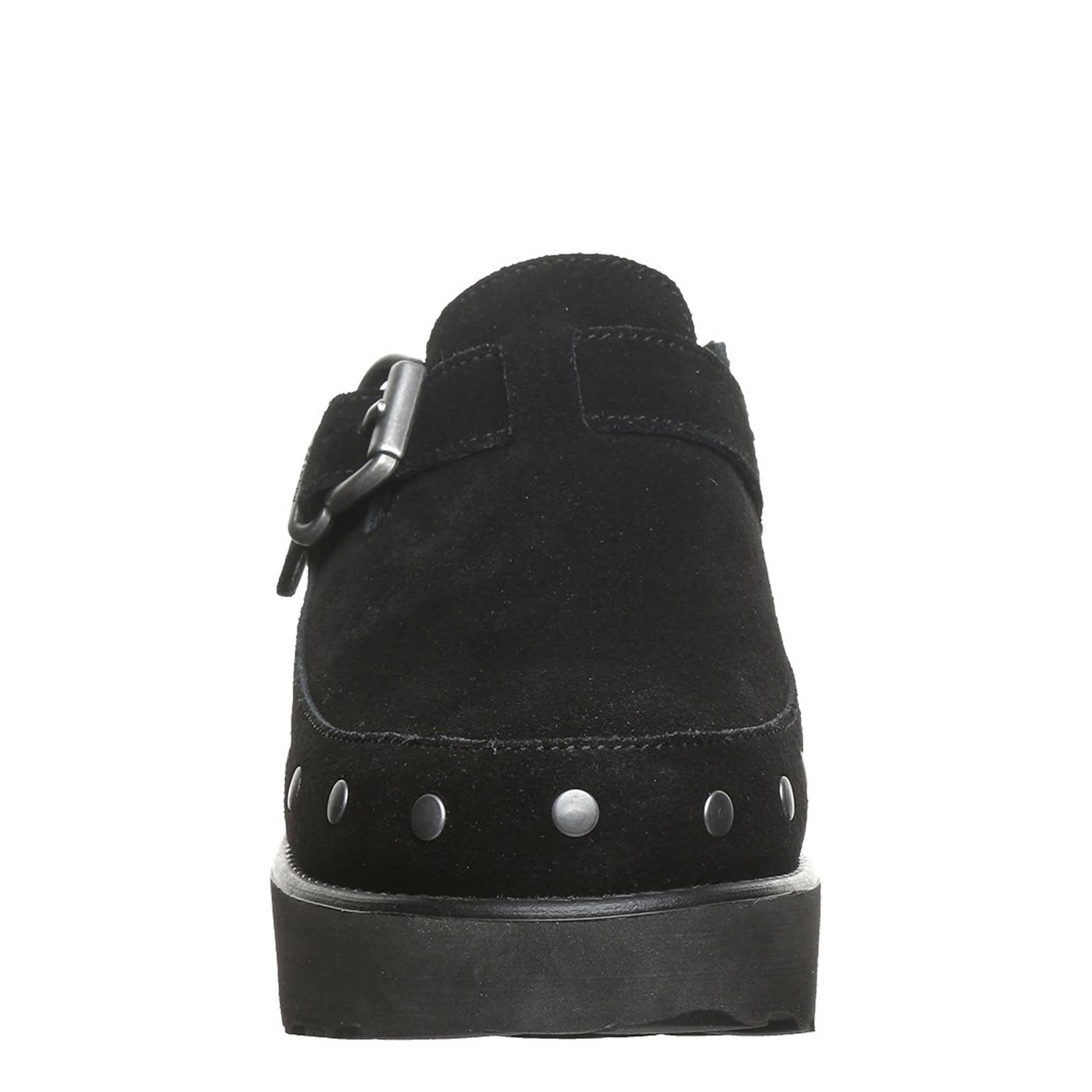 BEARPAW-WOMENS FALYN SLIPPER SLIPPER-BLACK & 