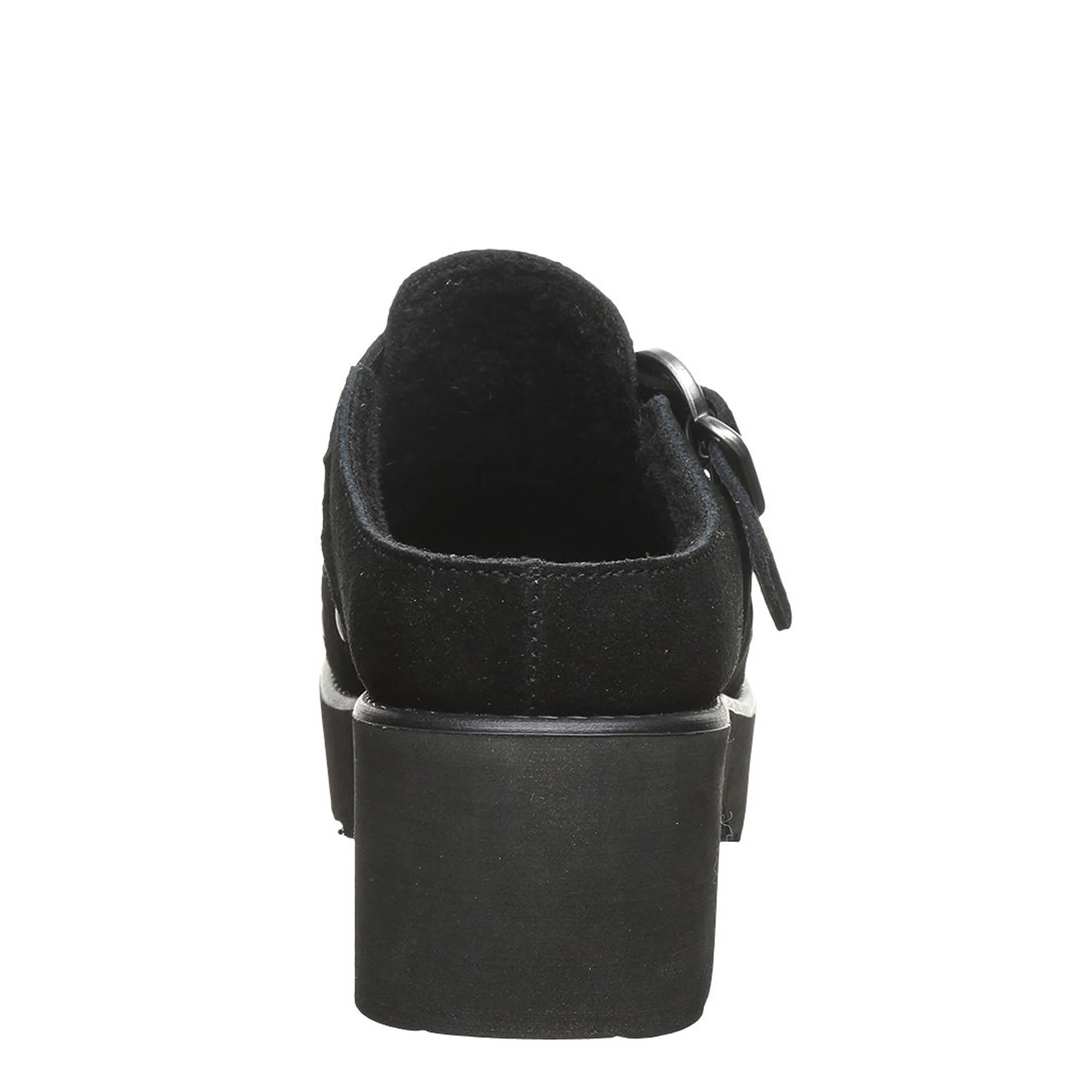 BEARPAW-WOMENS FALYN SLIPPER SLIPPER-BLACK & 