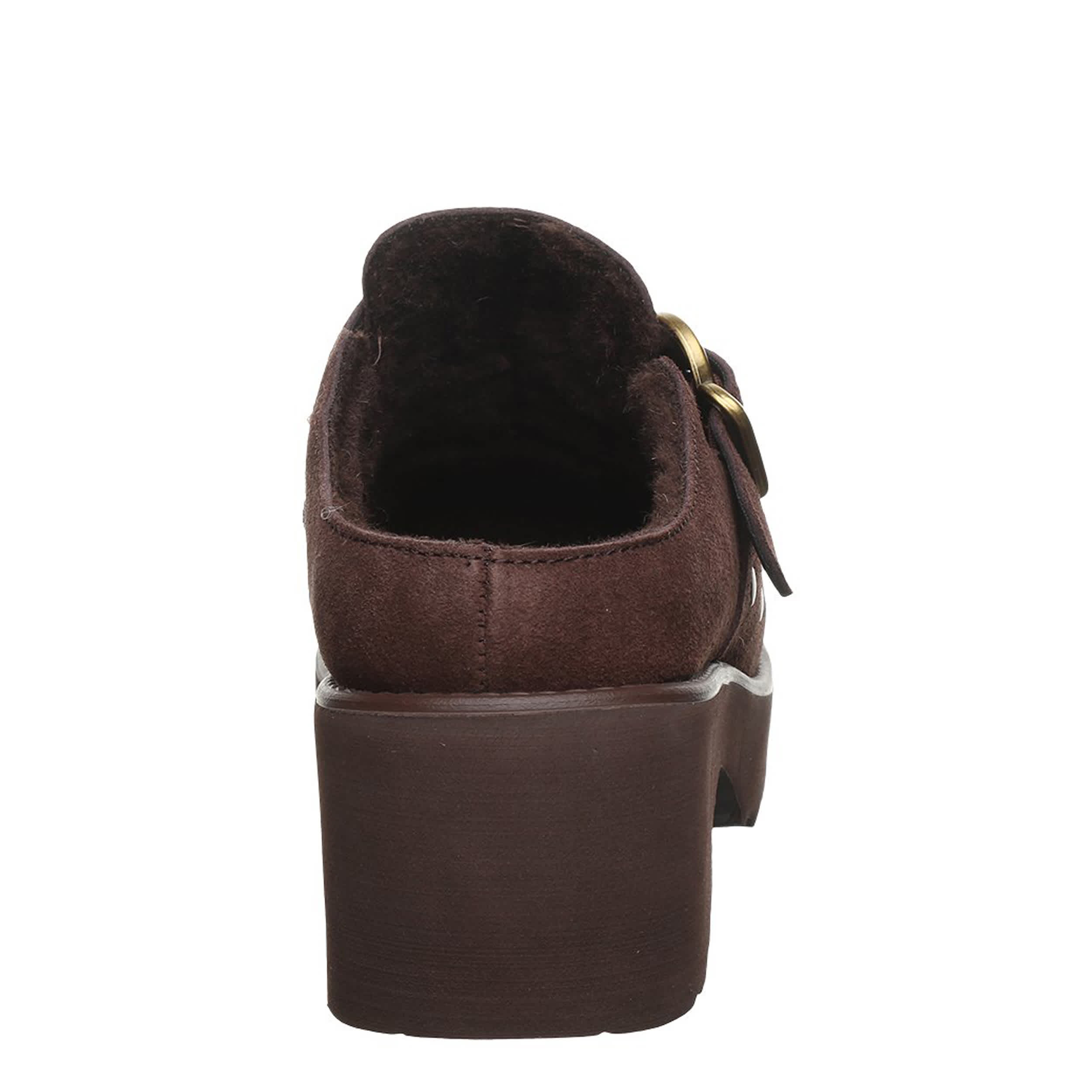 BEARPAW-WOMENS FALYN SLIPPER SLIPPER-BROWN & 