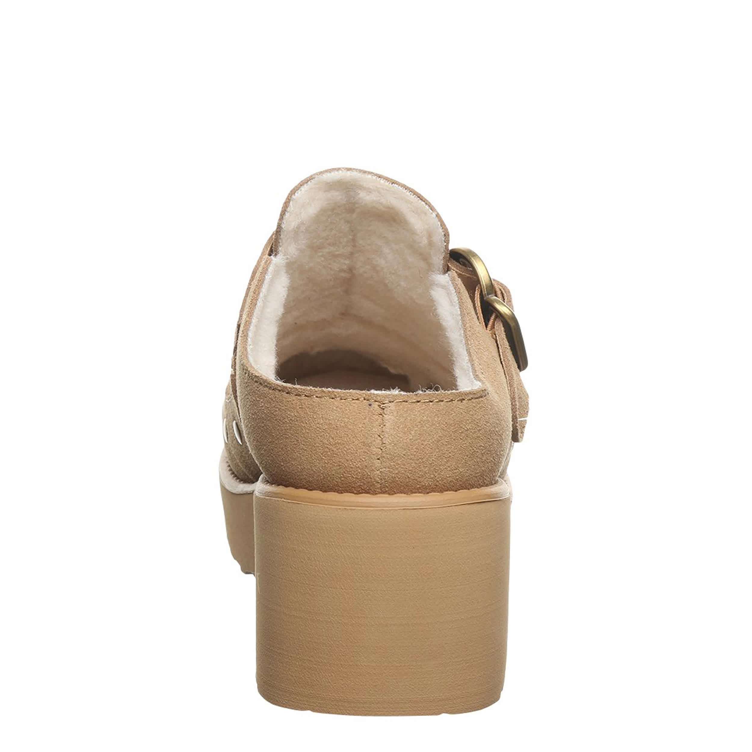 BEARPAW-WOMENS FALYN SLIPPER SLIPPER-COFFEE & 