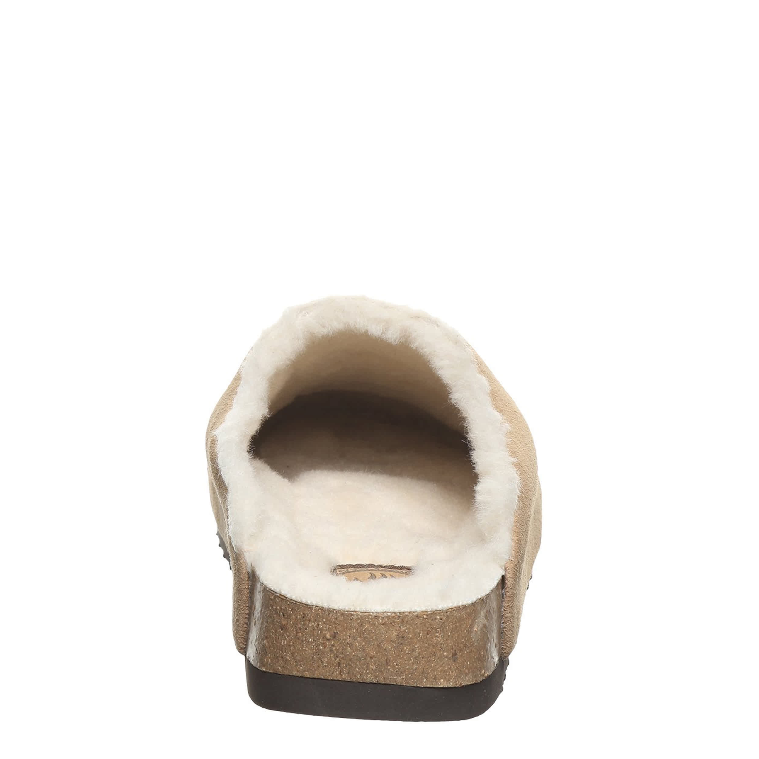 BEARPAW-WOMENS TRINITY LUXE SLIPPER-WHEAT & 