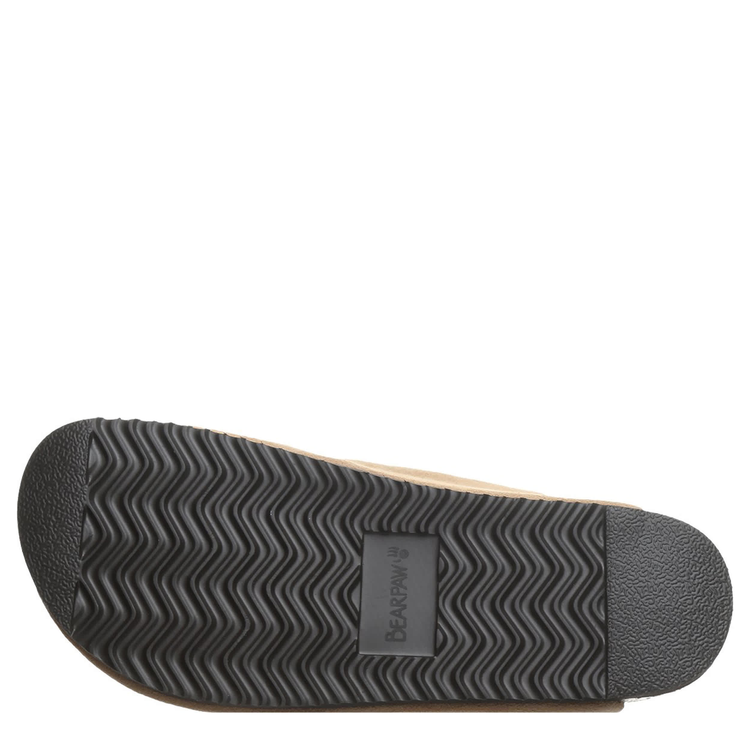 BEARPAW-WOMENS TRINITY LUXE SLIPPER-WHEAT & 