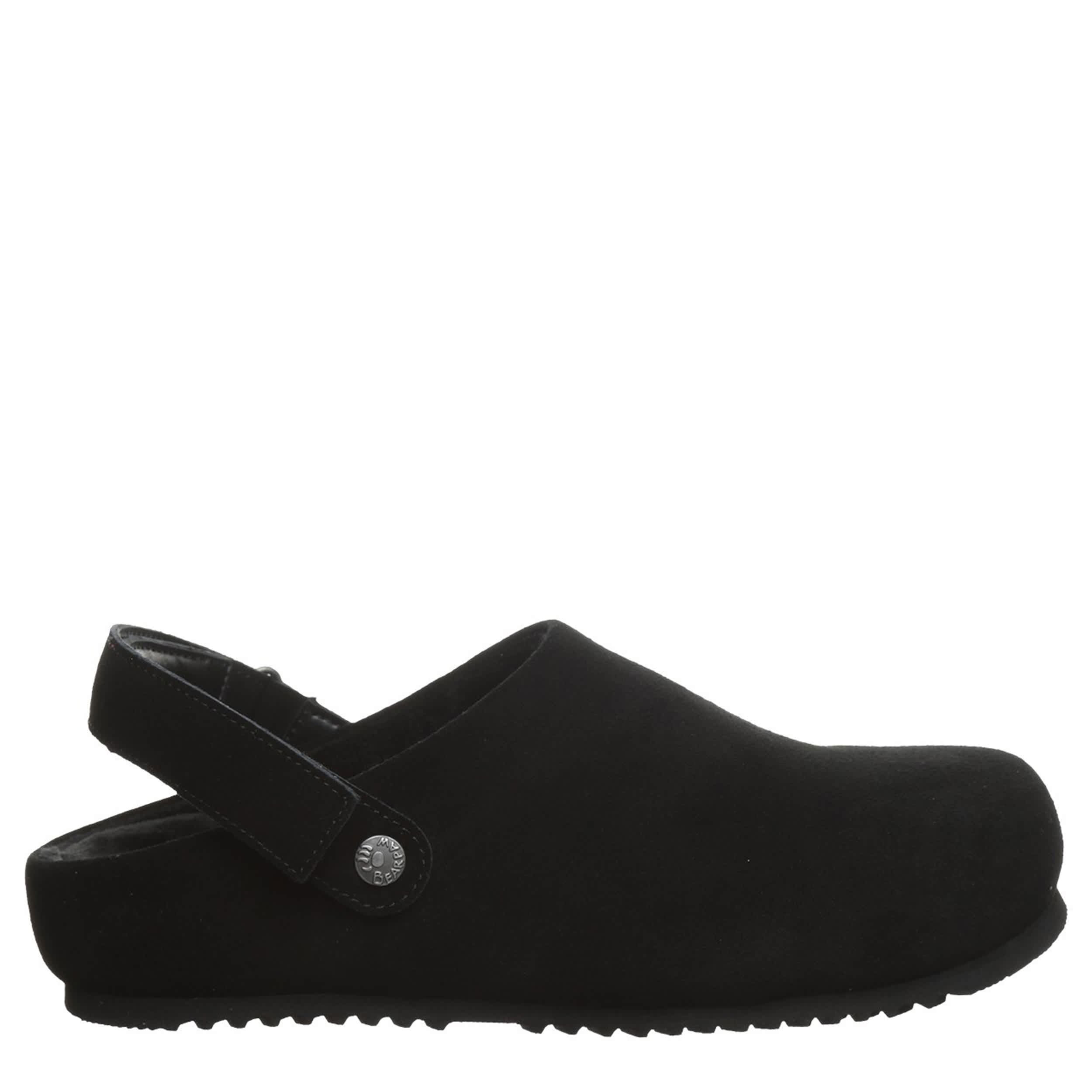 BEARPAW-WOMENS APRIL CLOG-BLACK & 