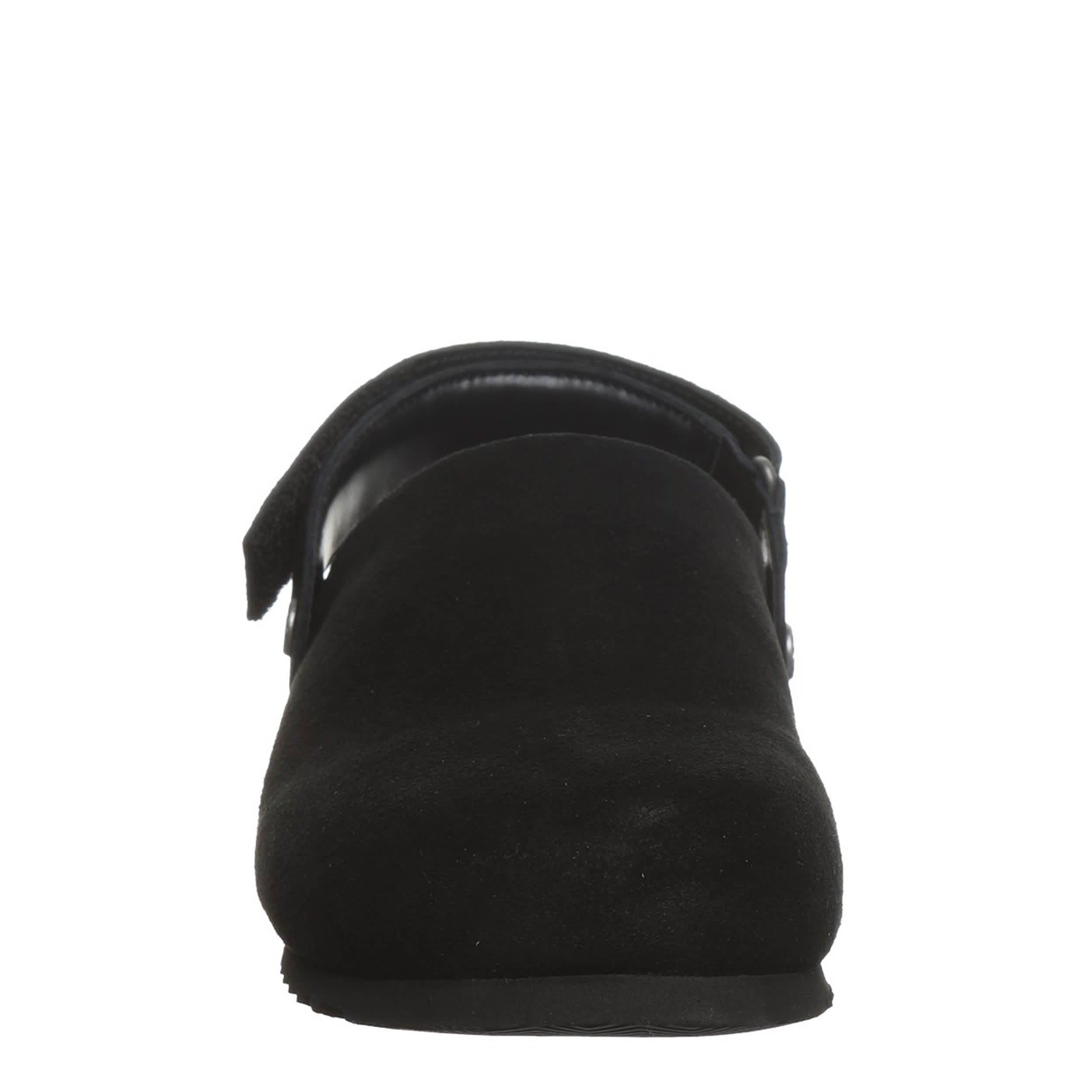 BEARPAW-WOMENS APRIL CLOG-BLACK & 