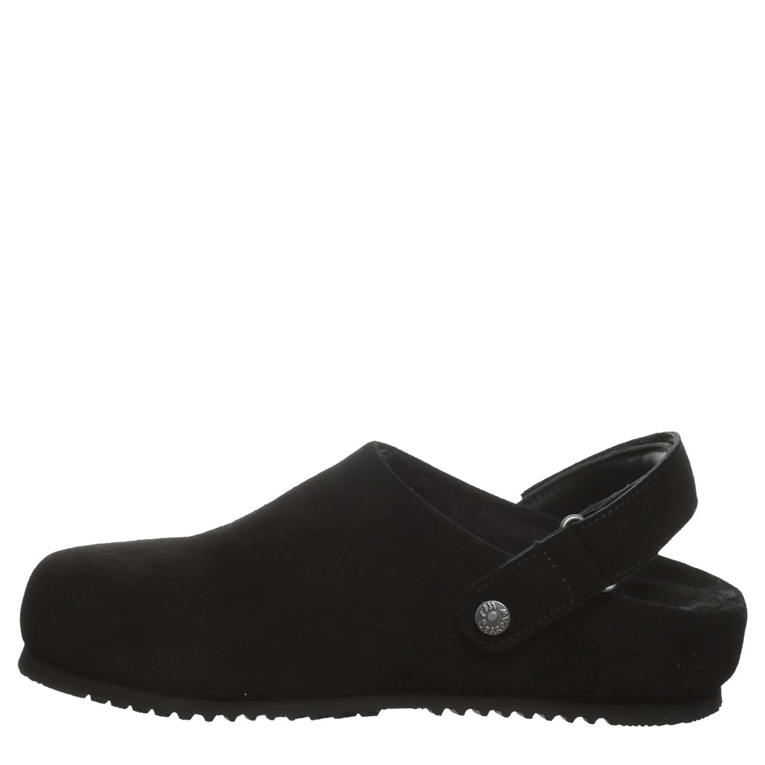 BEARPAW-WOMENS APRIL CLOG-BLACK & 