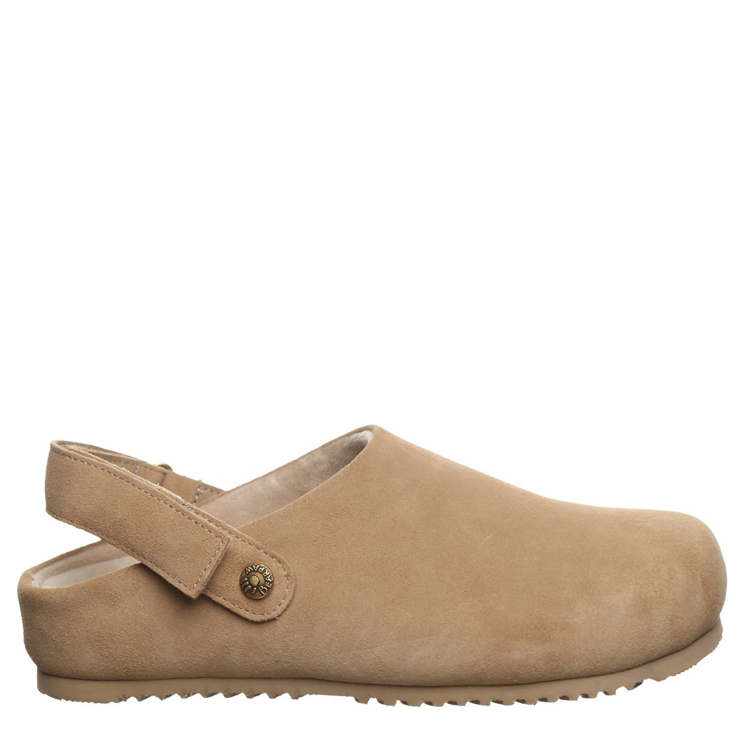 BEARPAW-WOMENS APRIL CLOG-WHEAT & 