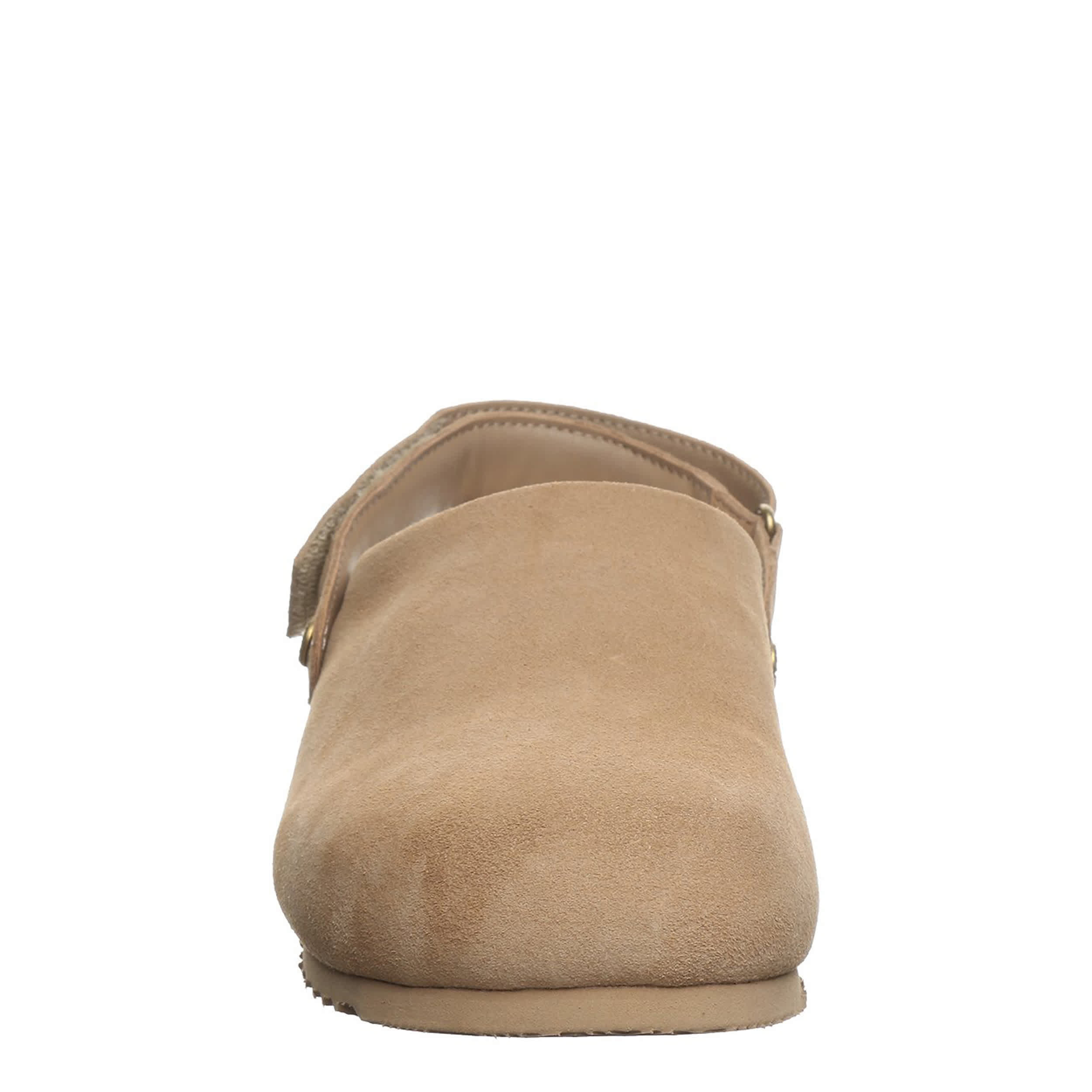 BEARPAW-WOMENS APRIL CLOG-WHEAT & 