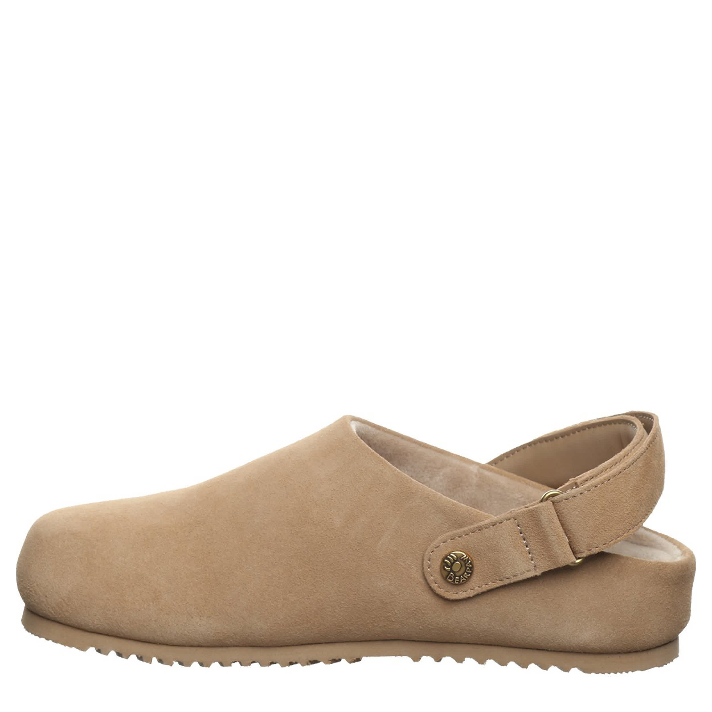 BEARPAW-WOMENS APRIL CLOG-WHEAT & 