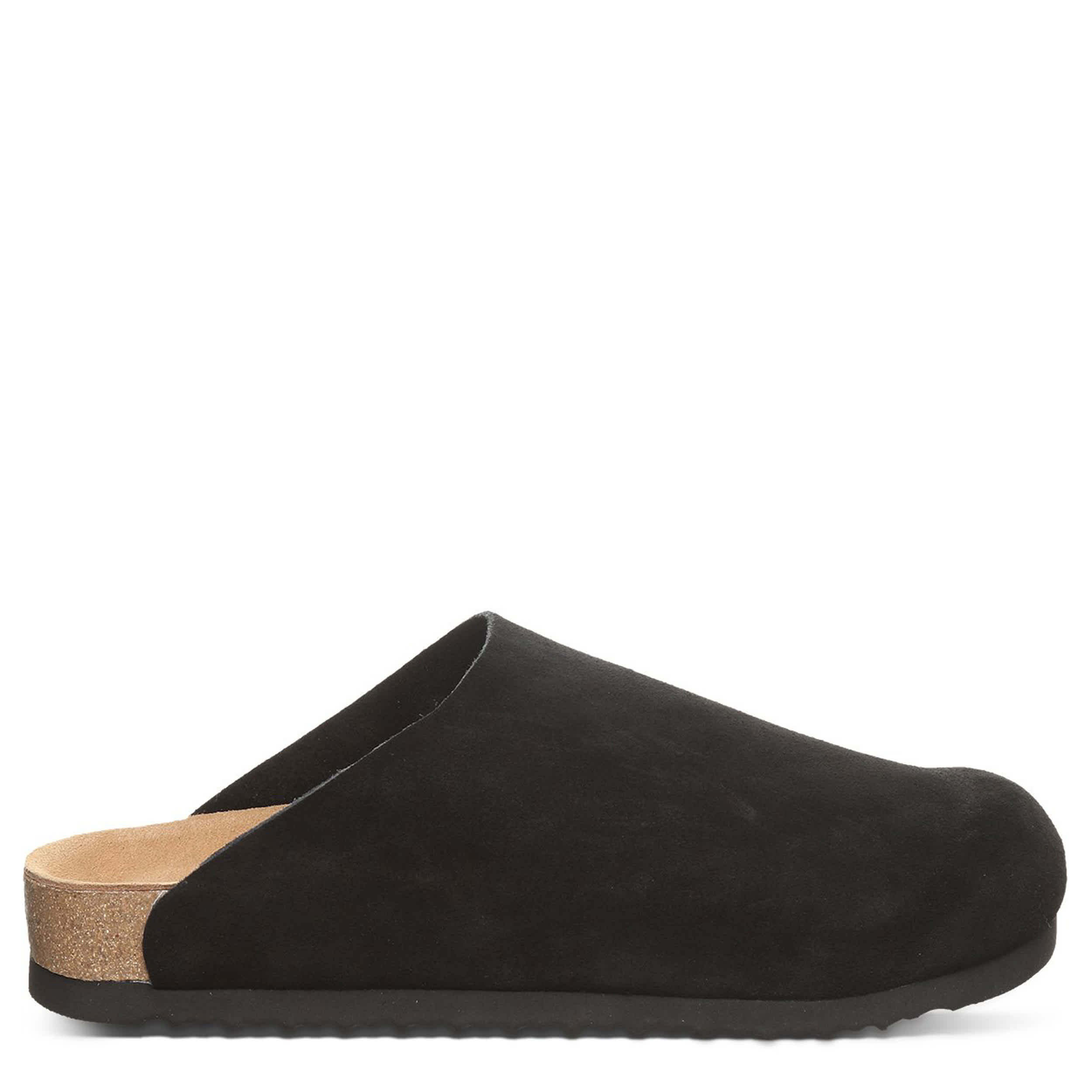 BEARPAW-WOMENS TRINITY CLOG-BLACK & 