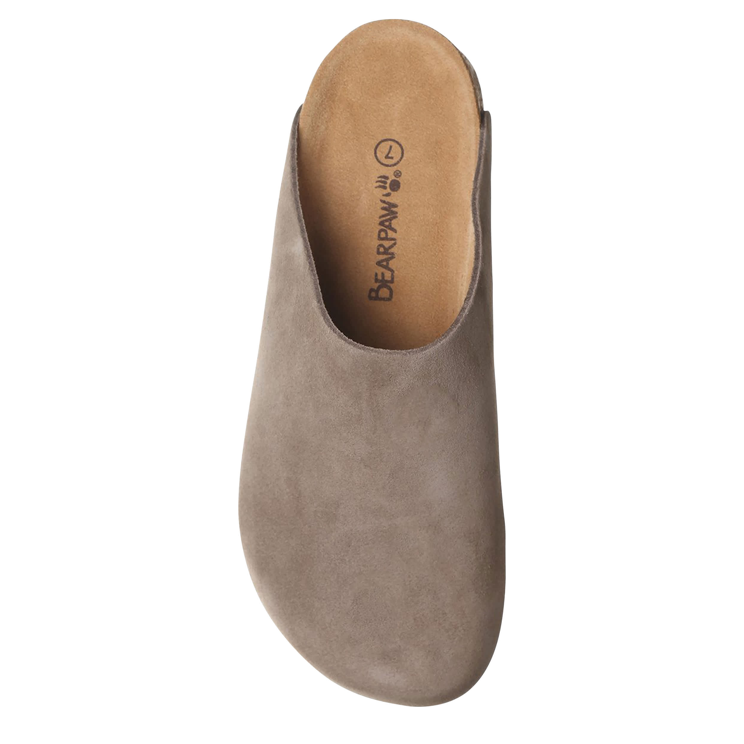 BEARPAW-WOMENS TRINITY CLOG-MOCHA & 