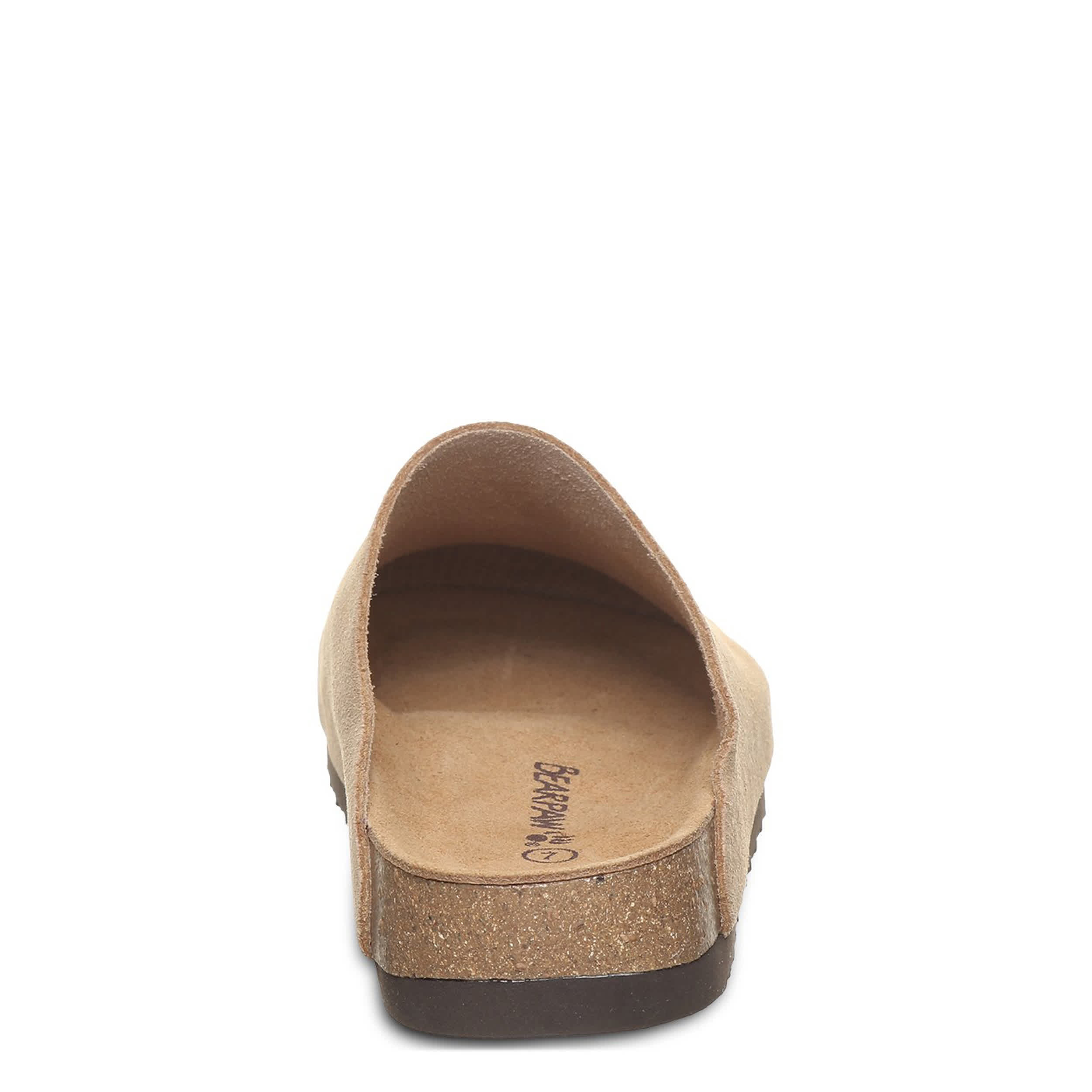 BEARPAW-WOMENS TRINITY CLOG-WHEAT & 
