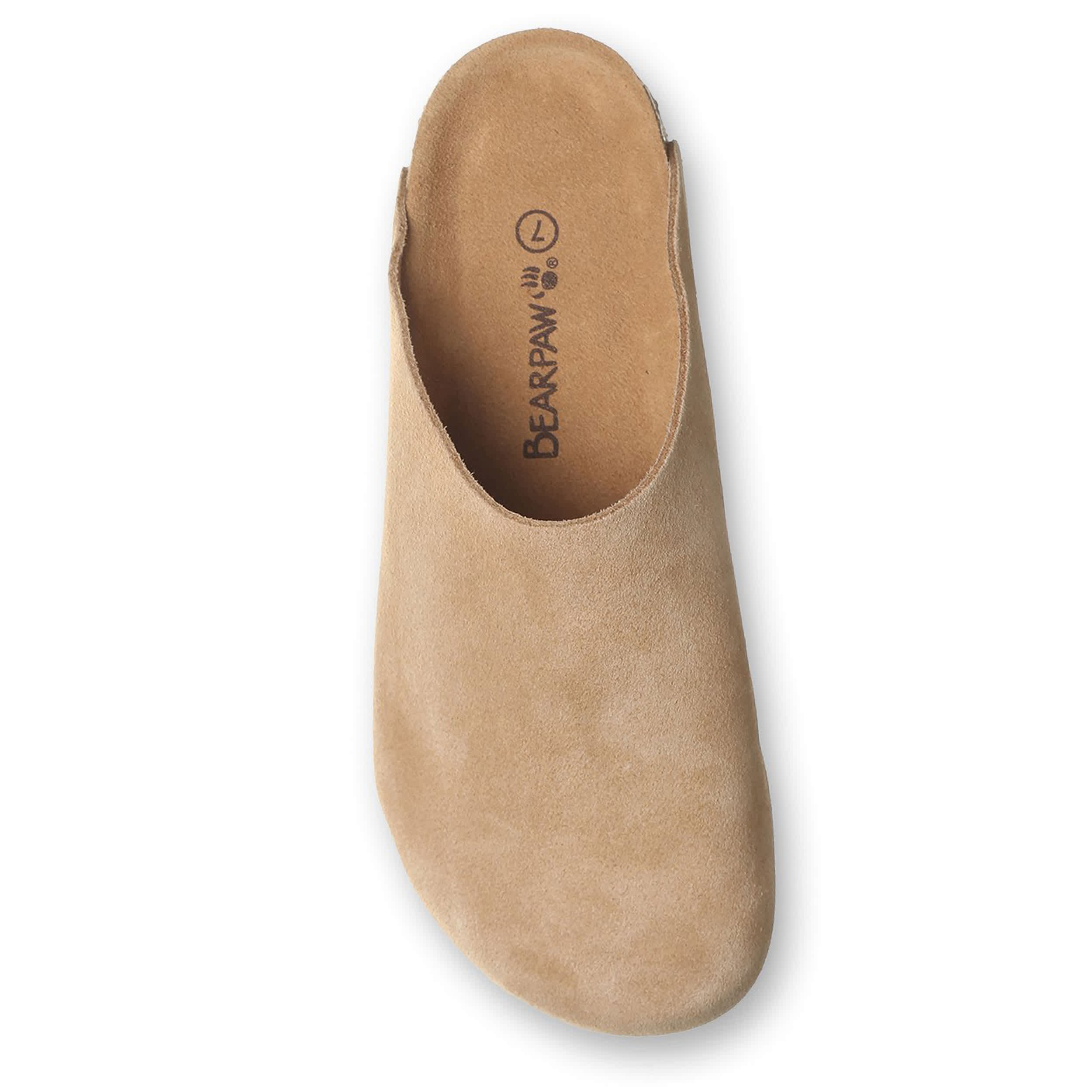 BEARPAW-WOMENS TRINITY CLOG-WHEAT & 