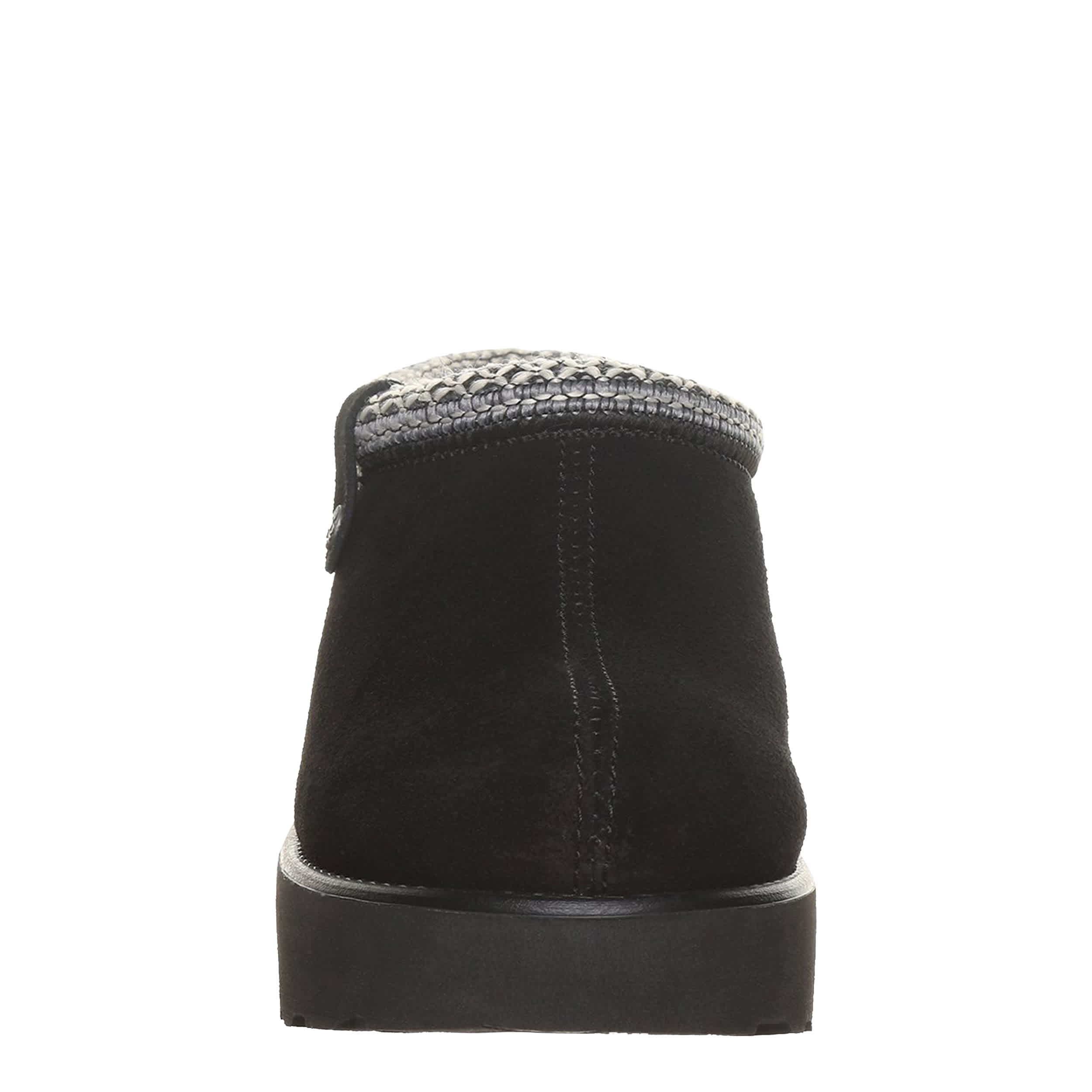 BEARPAW-WOMENS HAVEN CLOG-BLACK & 