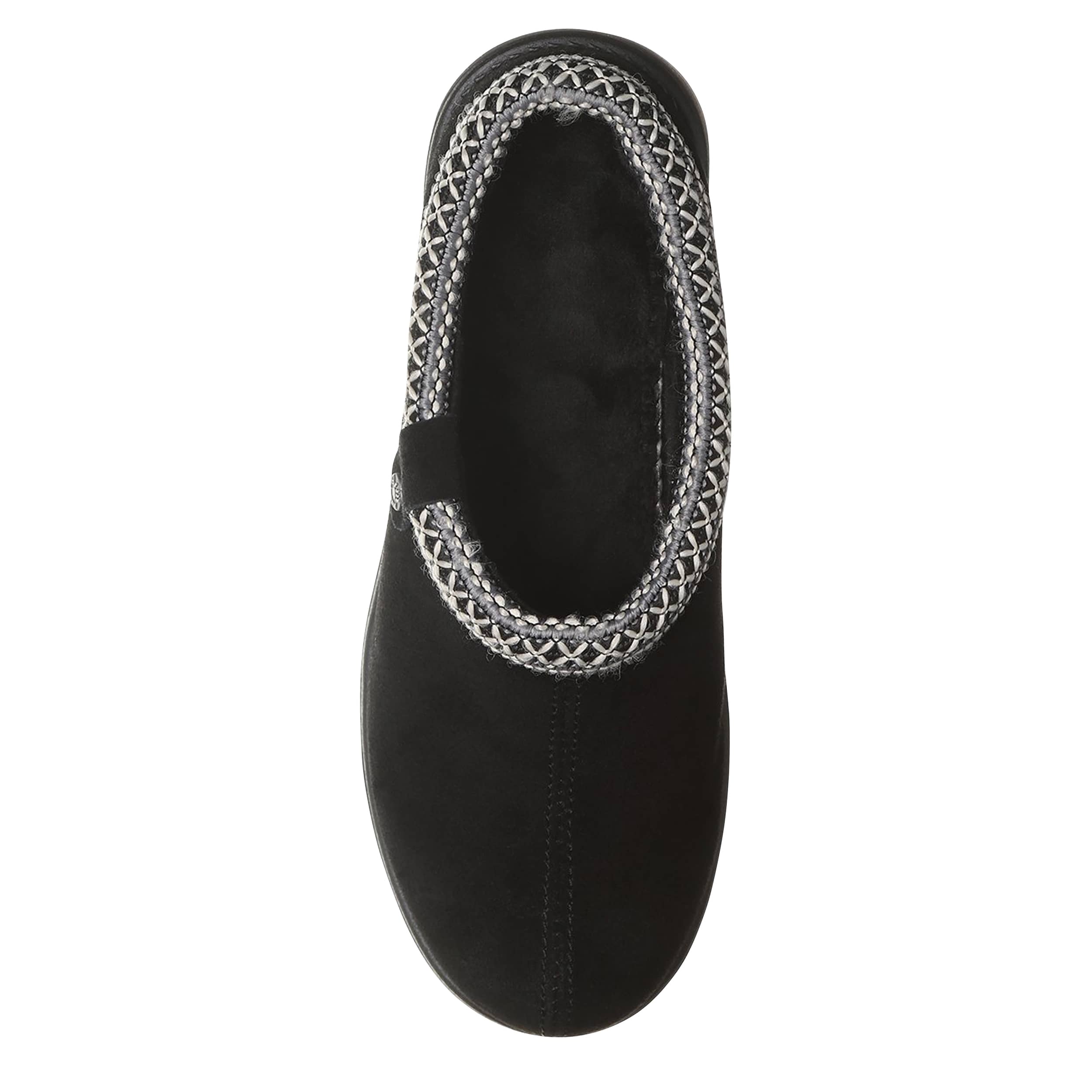 BEARPAW-WOMENS HAVEN CLOG-BLACK & 