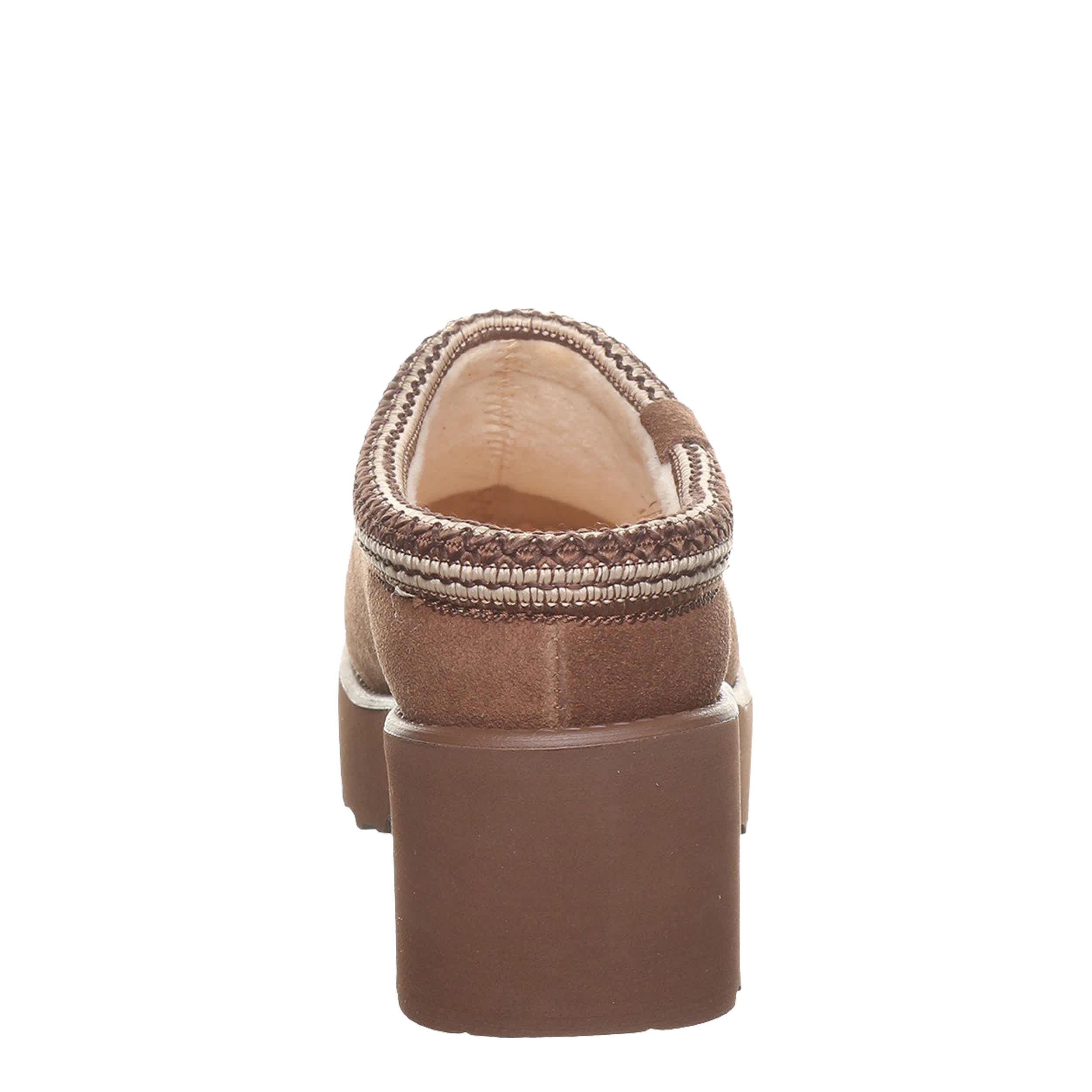 BEARPAW-WOMENS HAVEN CLOG-CHOCOLATE & 