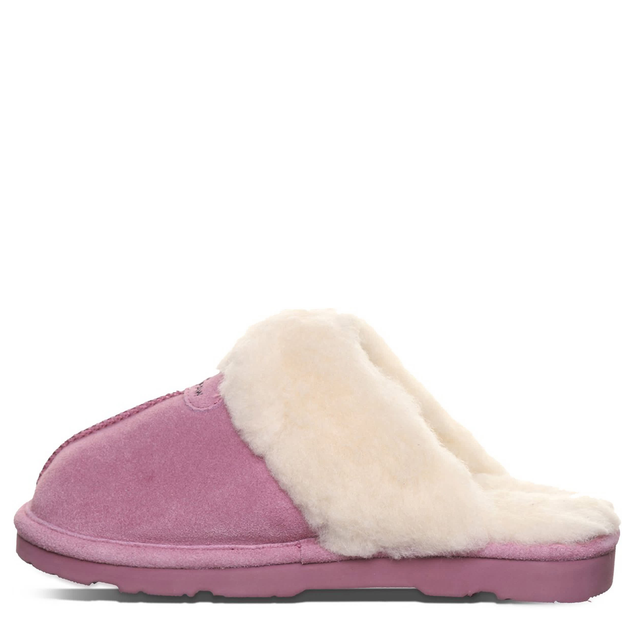 BEARPAW-WOMENS LOKI II SLIPPER-ROSE GOLD & PALE PINK