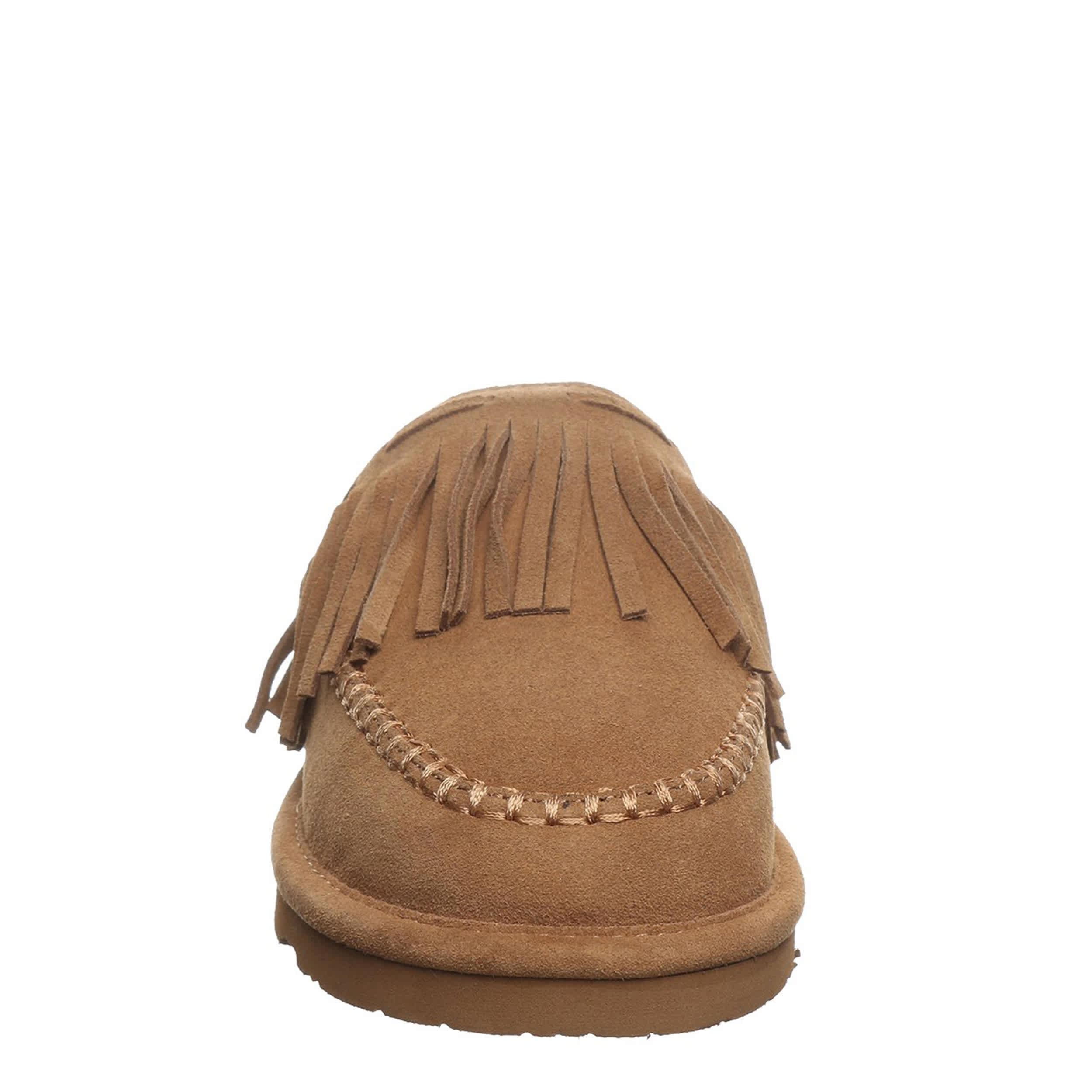 BEARPAW-WOMENS BRIONY SLIPPER-BROWN & 