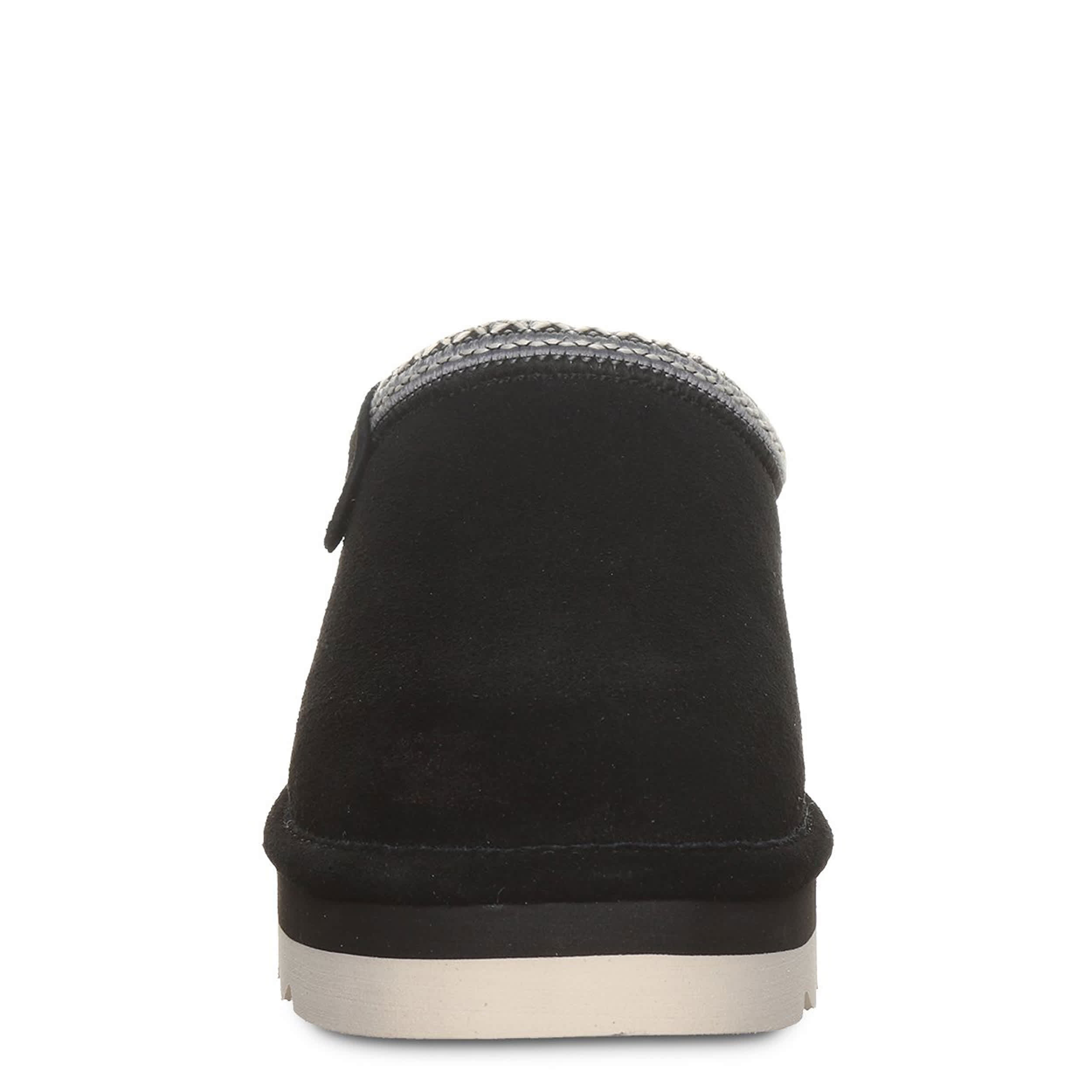BEARPAW-WOMENS CALLISTA SLIPPER-BLACK & 