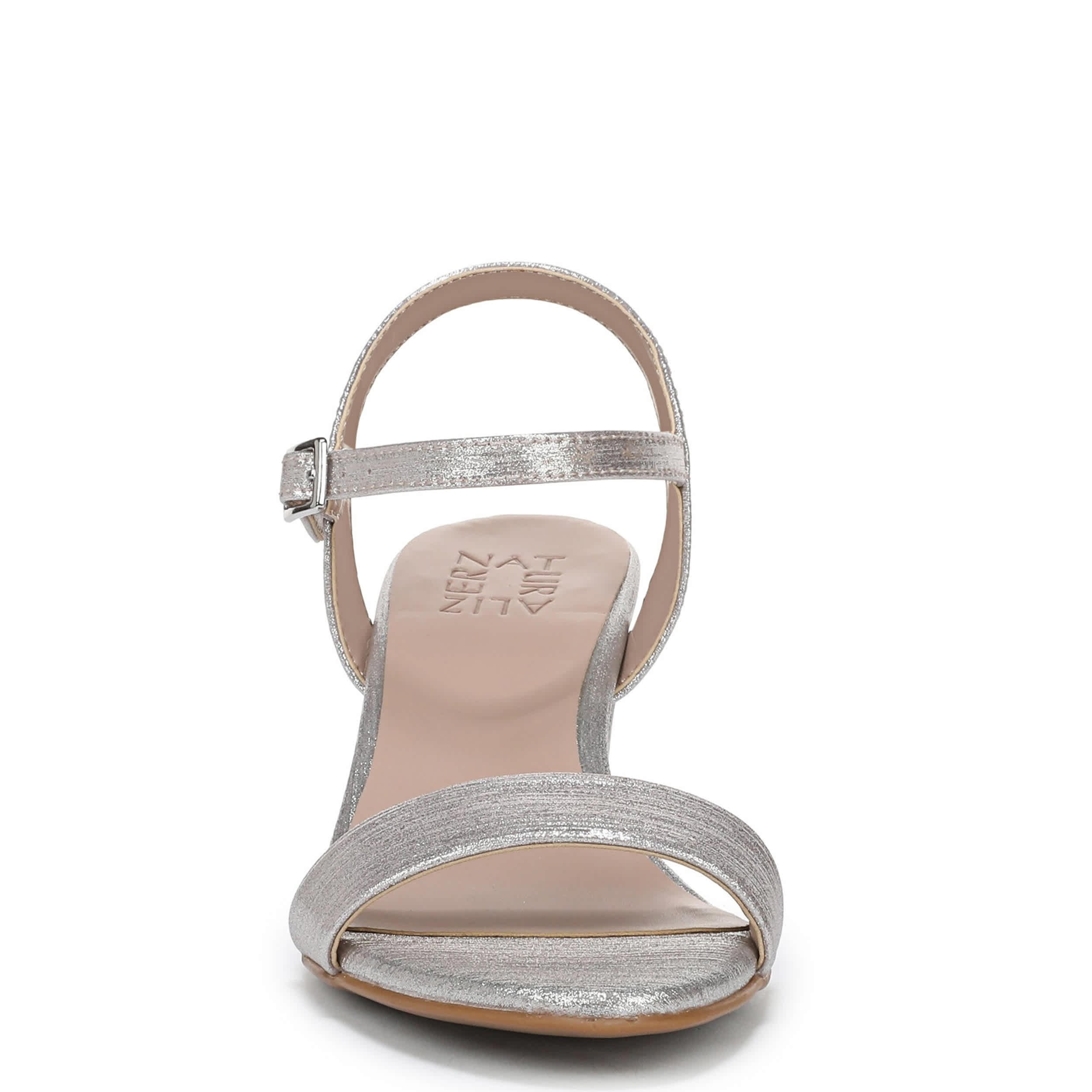 NATURALIZER-WOMENS BRISTOL SANDAL-SILVER & 