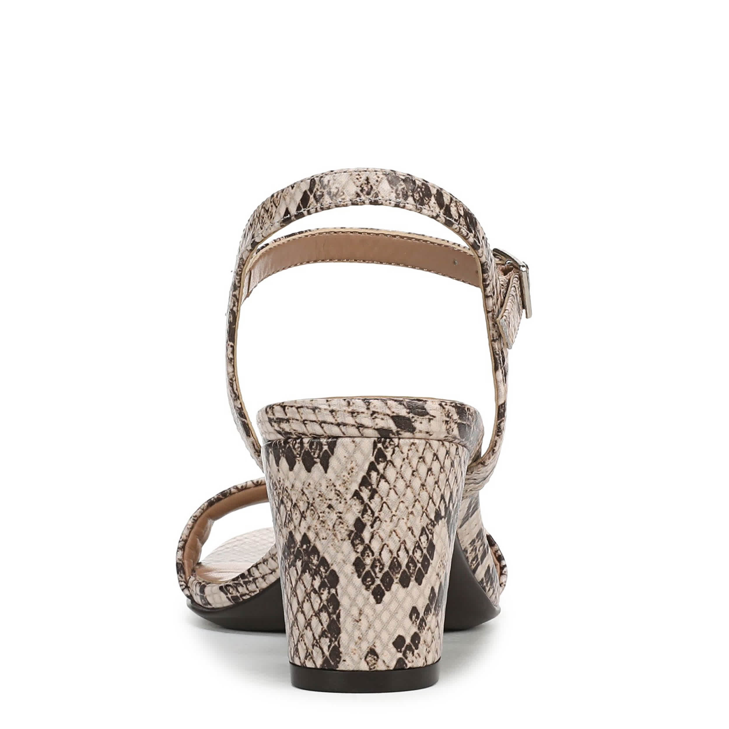 NATURALIZER-WOMENS BRISTOL SANDAL-OFF WHITE & SNAKE