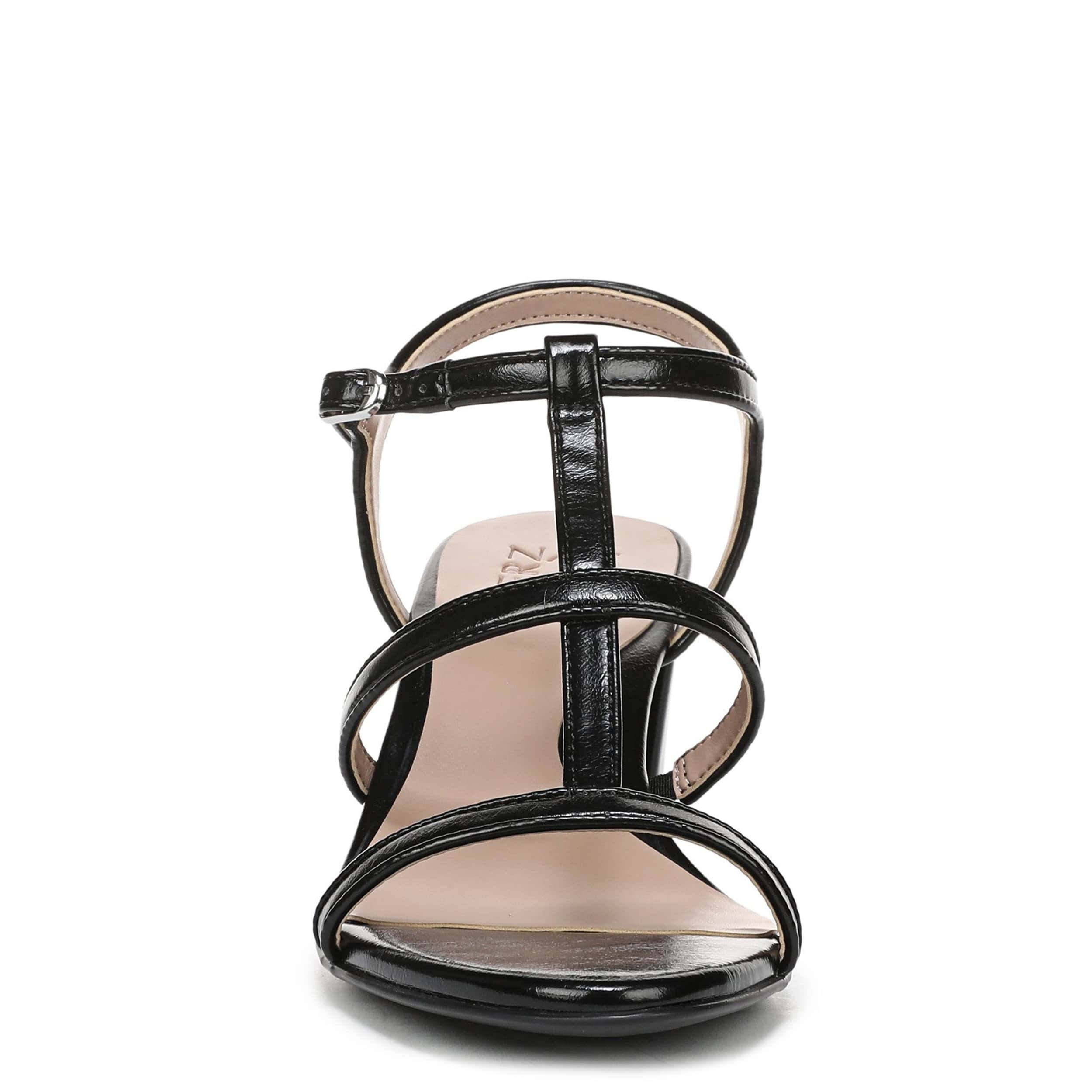 NATURALIZER-WOMENS BRISTOL-CAGE SANDAL-BLACK & 