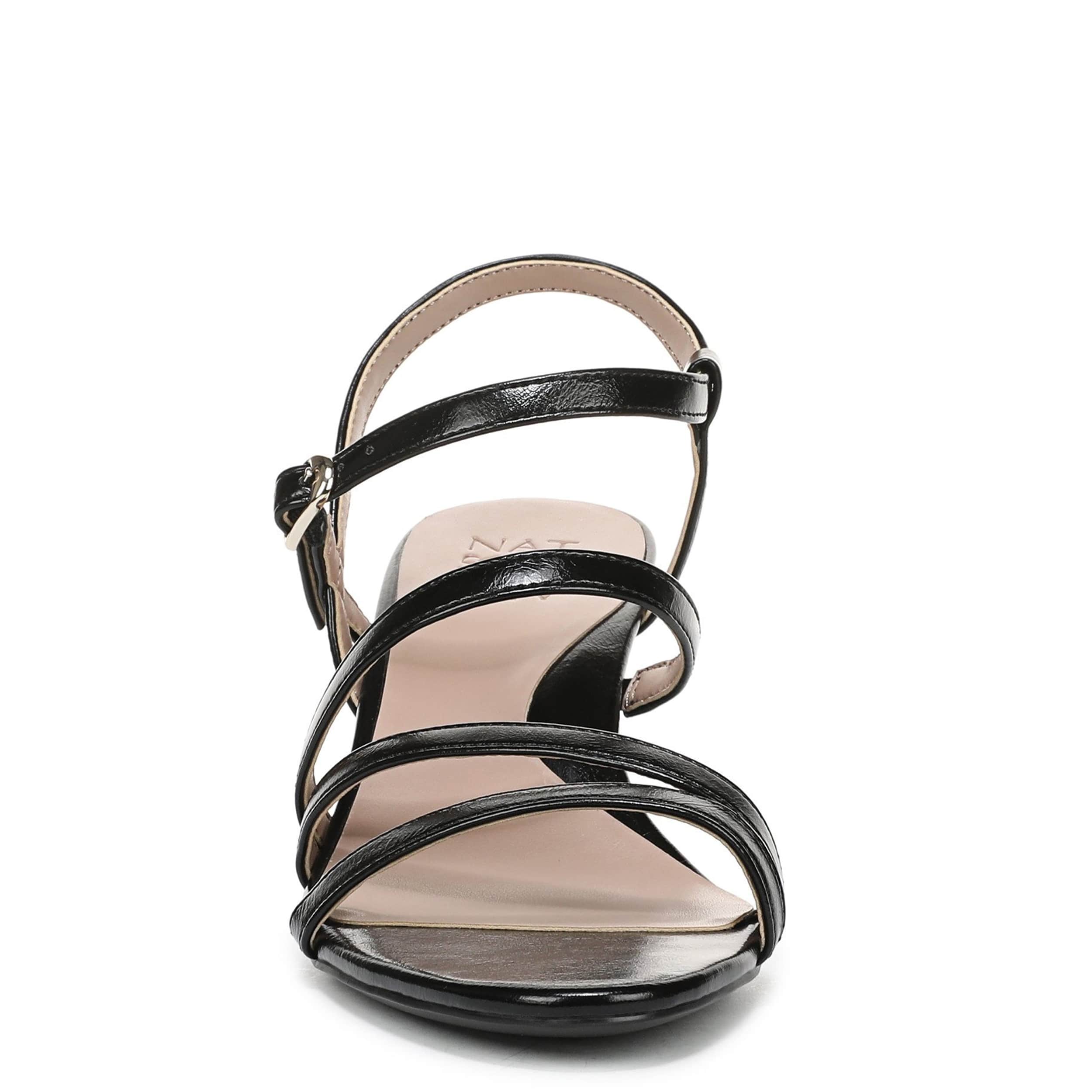 NATURALIZER-WOMENS NELLIE SANDAL-BLACK & 