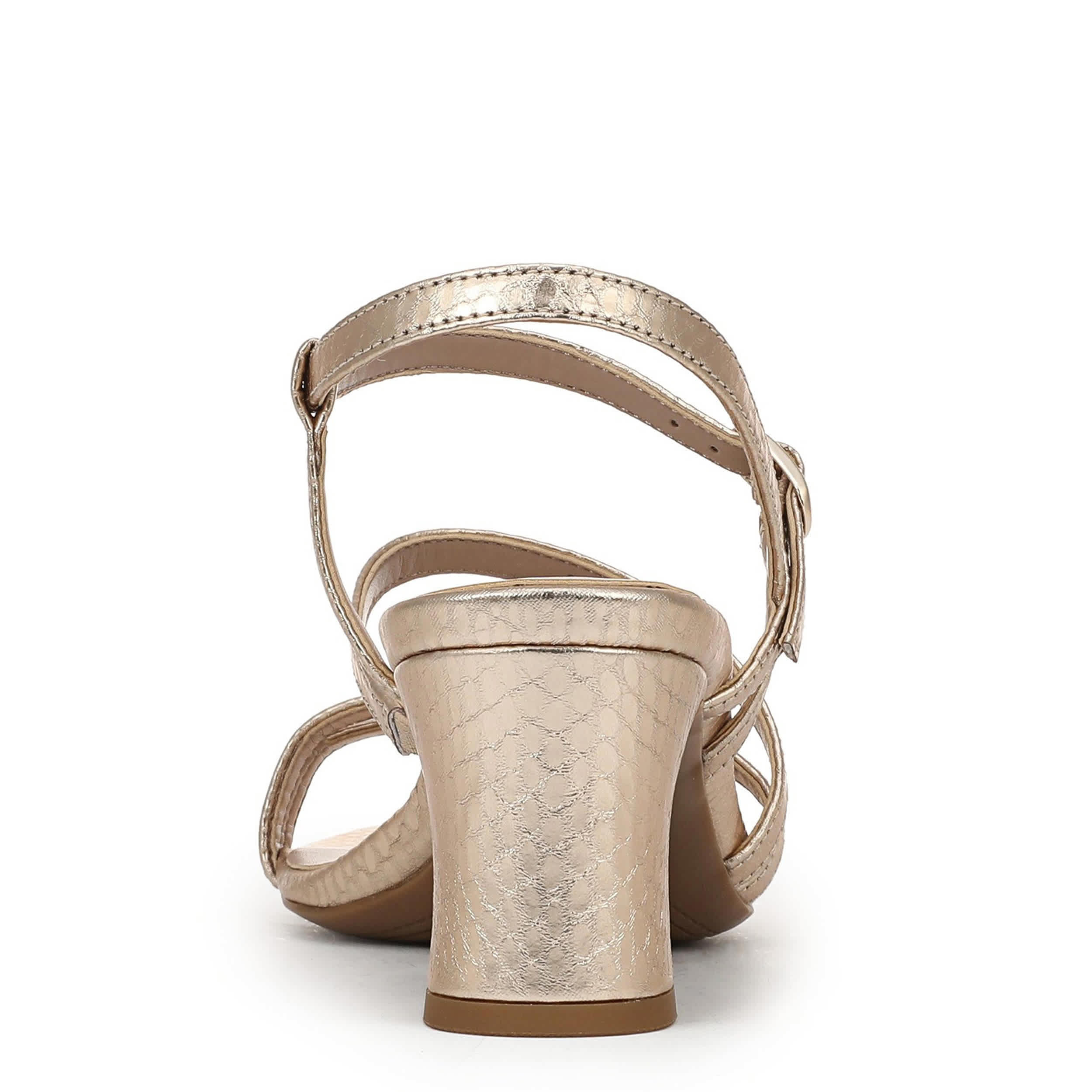 NATURALIZER-WOMENS NELLIE SANDAL-CHAMPAGNE & 