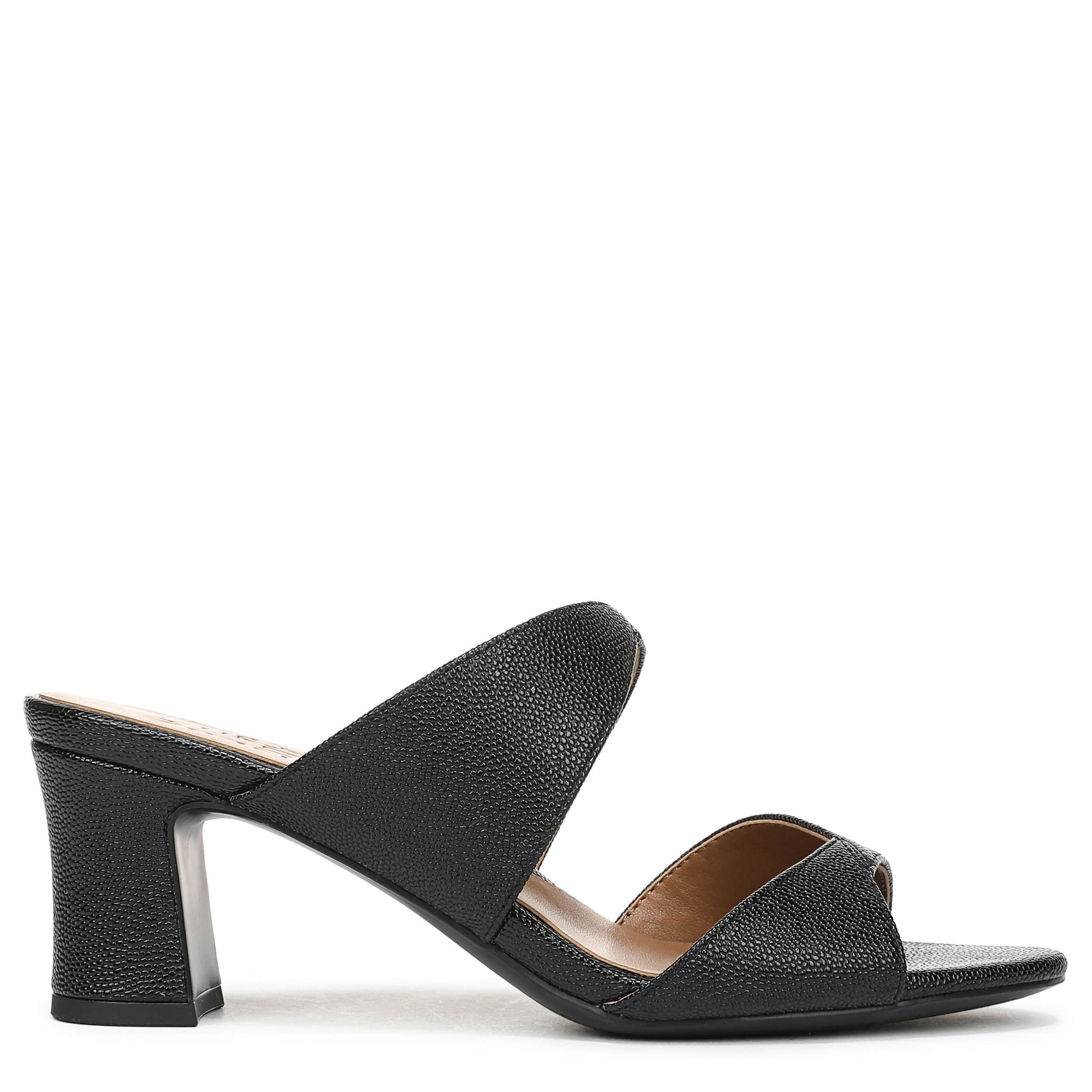 NATURALIZER-WOMENS NESSA SANDAL-BLACK & 