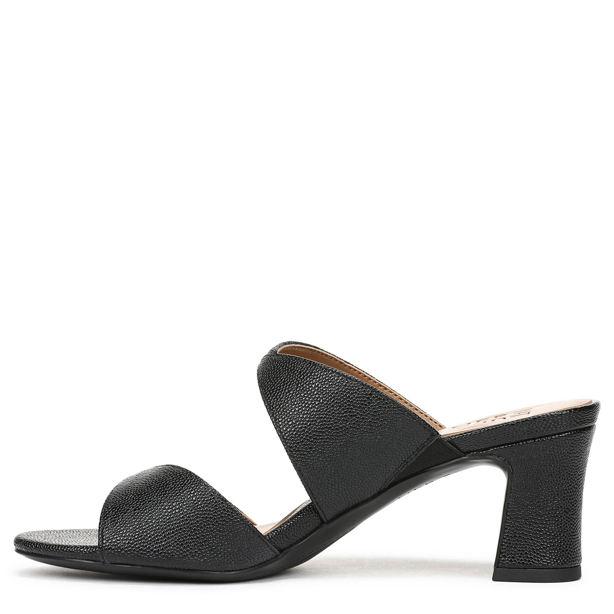 NATURALIZER-WOMENS NESSA SANDAL-BLACK & 
