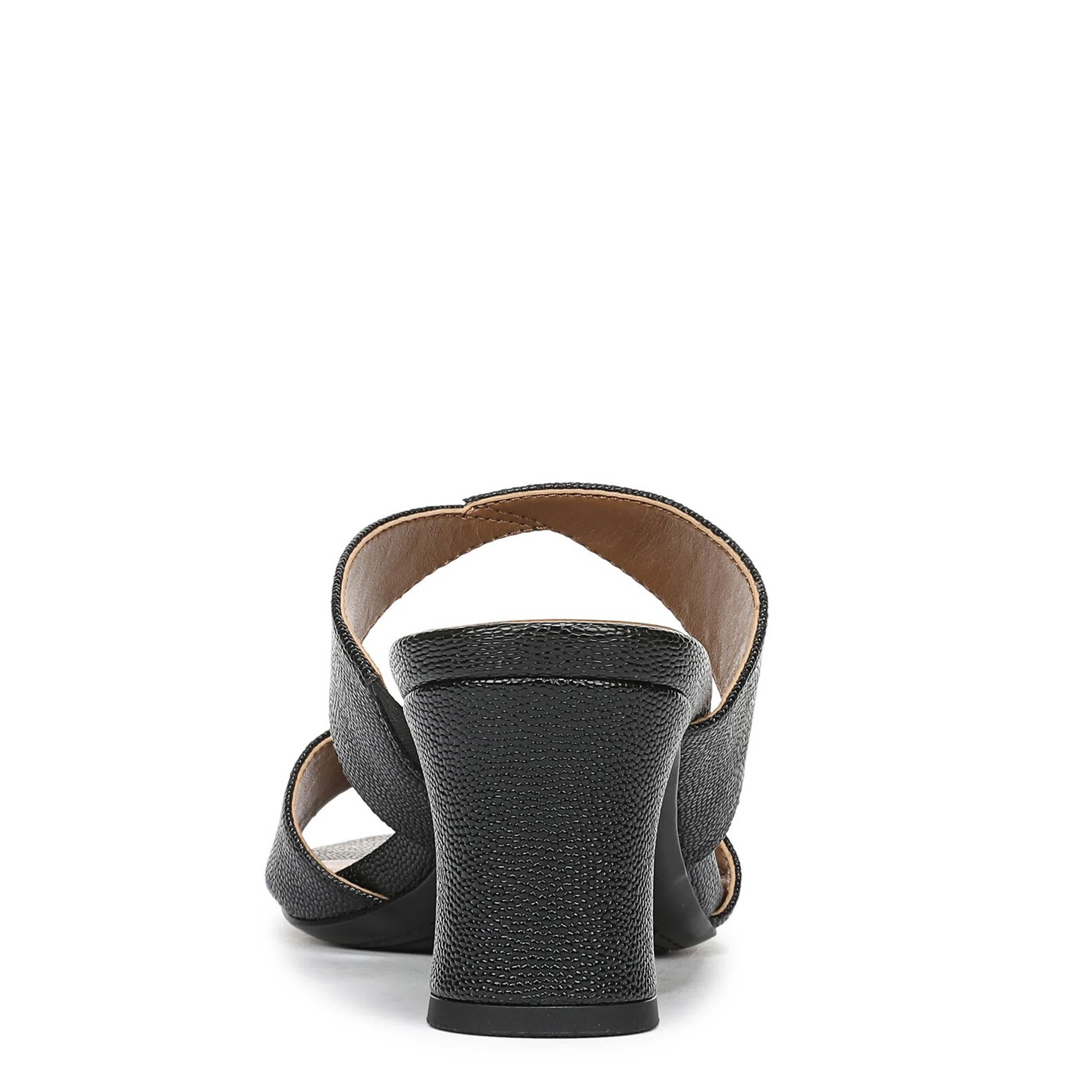 NATURALIZER-WOMENS NESSA SANDAL-BLACK & 