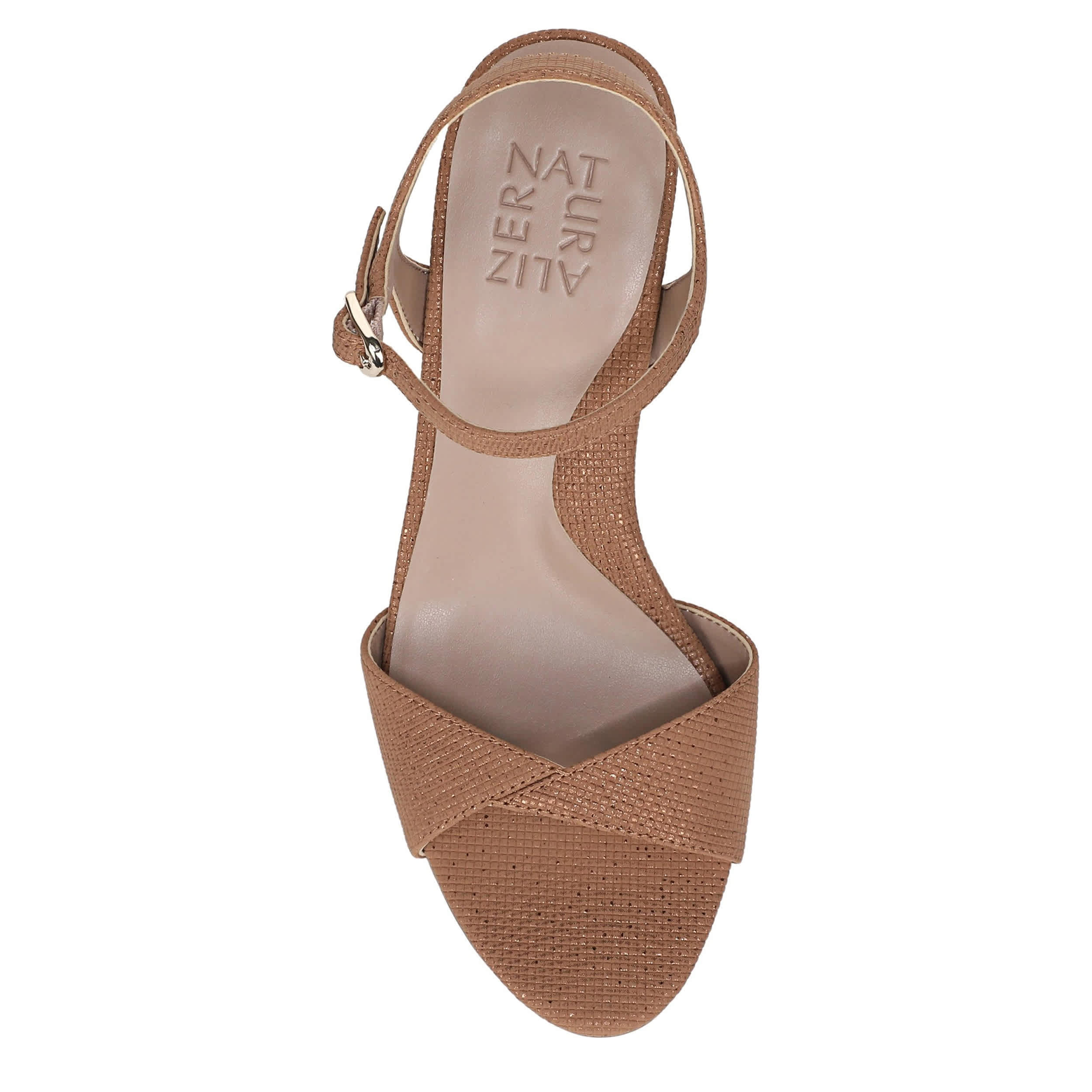 NATURALIZER-WOMENS NYLA SANDAL-COFFEE & 