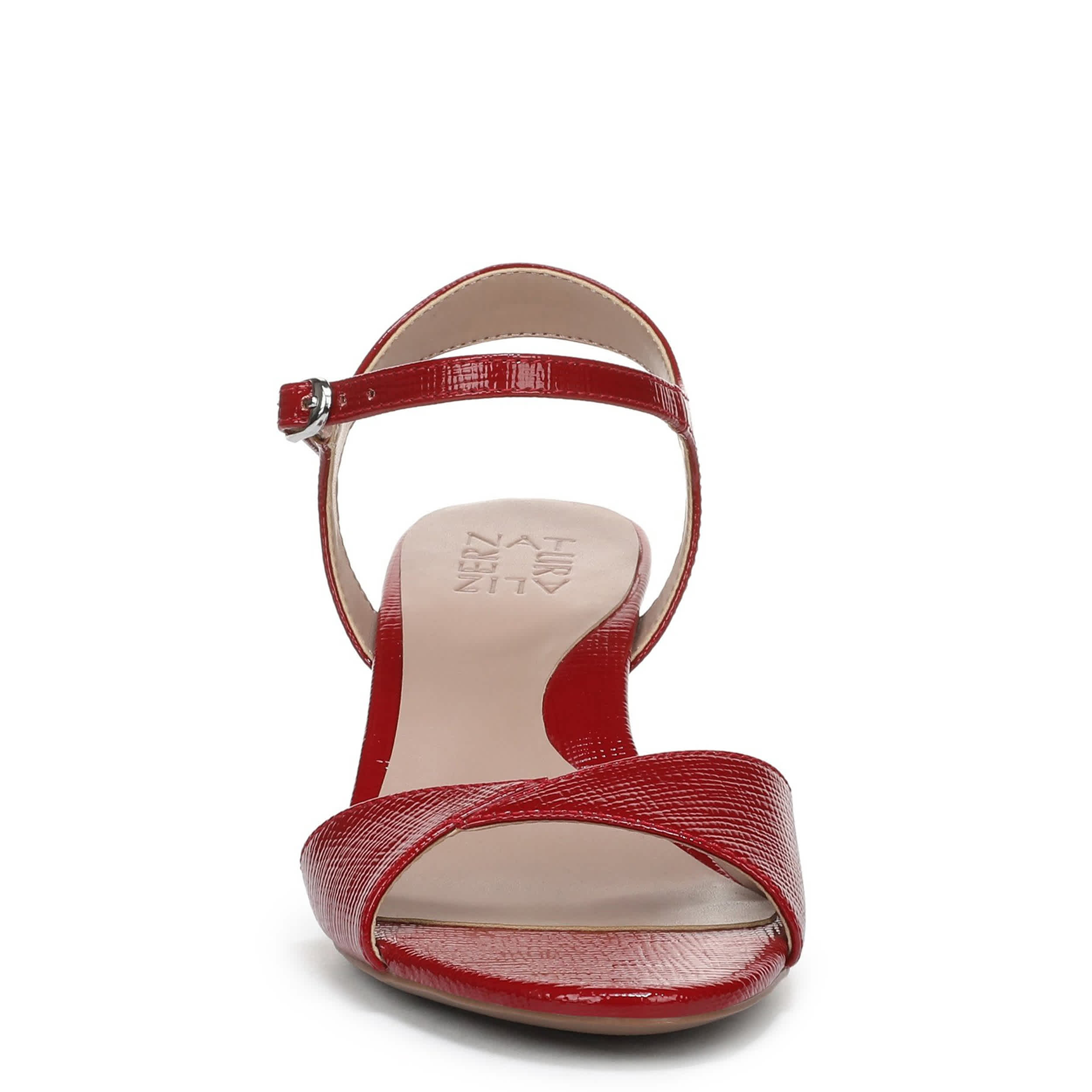 NATURALIZER-WOMENS NYLA SANDAL-RED & 
