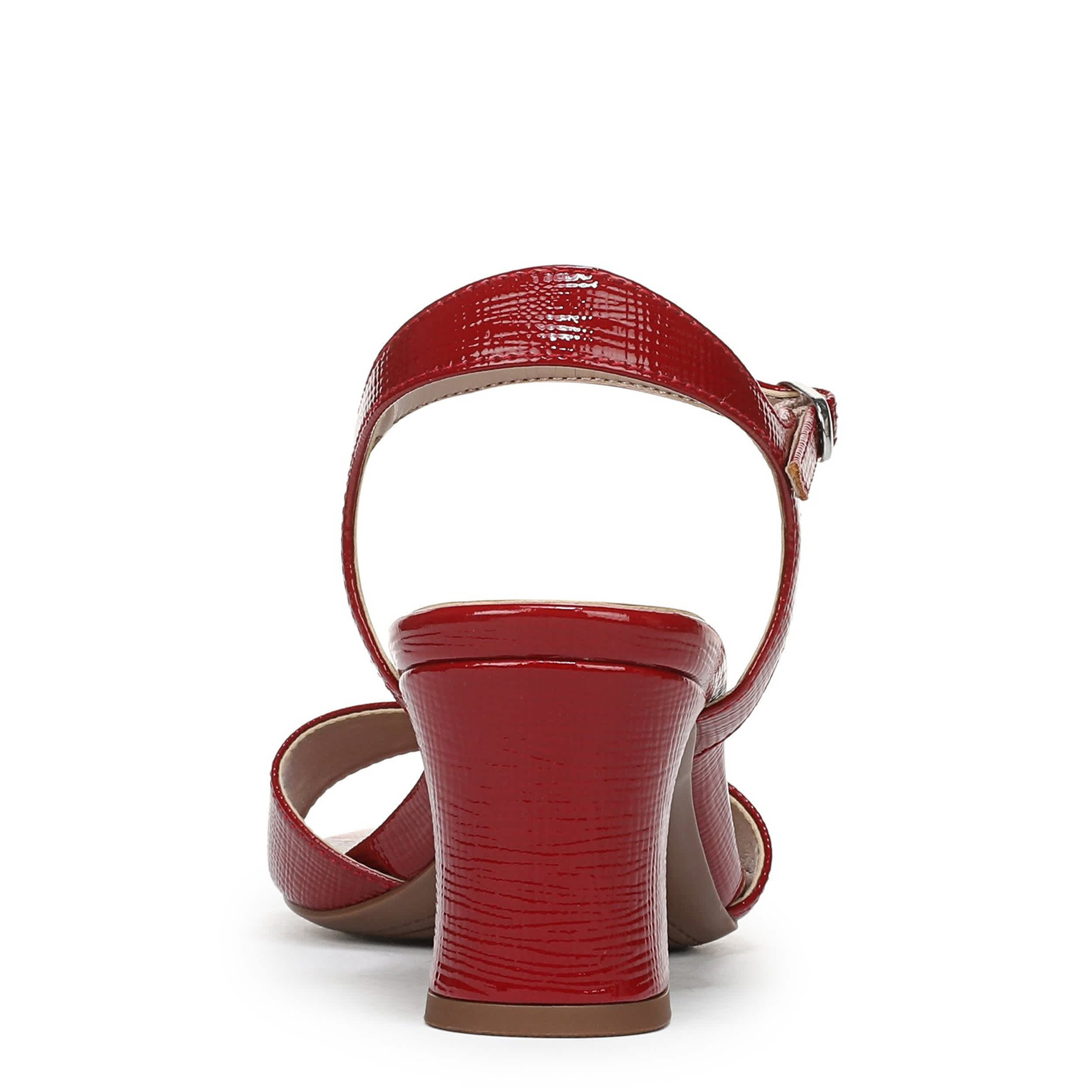 NATURALIZER-WOMENS NYLA SANDAL-RED & 