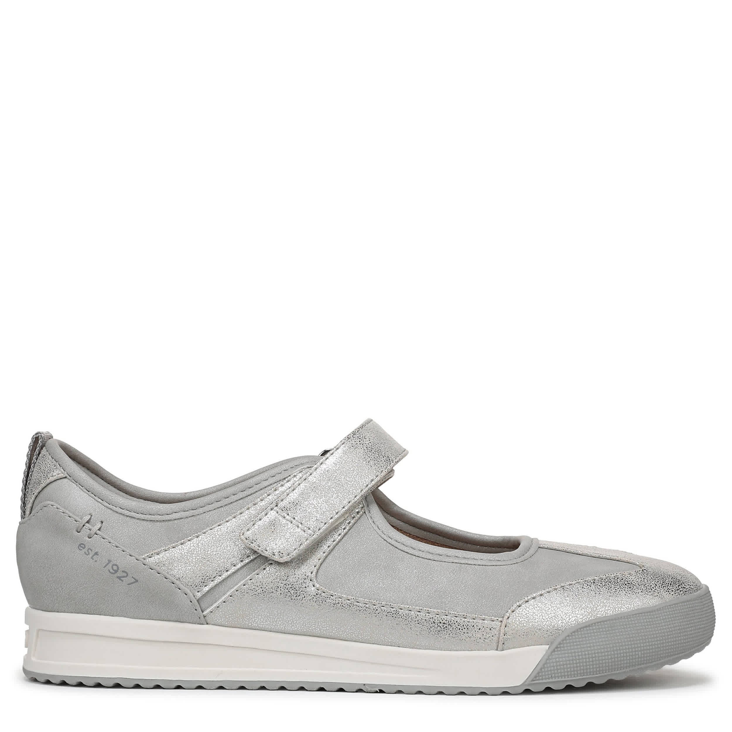 NATURALIZER-WOMENS GRETA MARY JANE SNEAKER-GREY & 