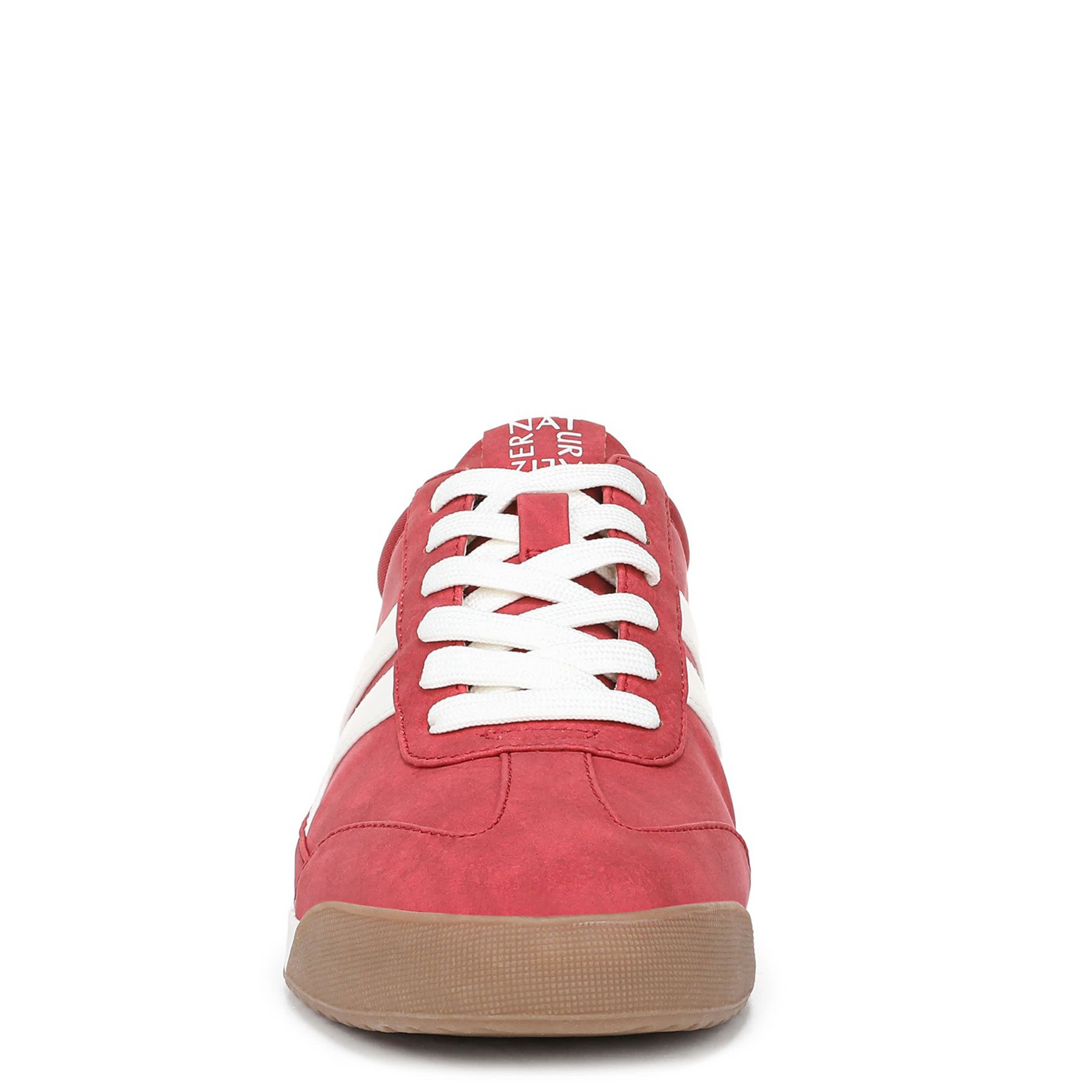 NATURALIZER-WOMENS GARNET SNEAKER-RED & 