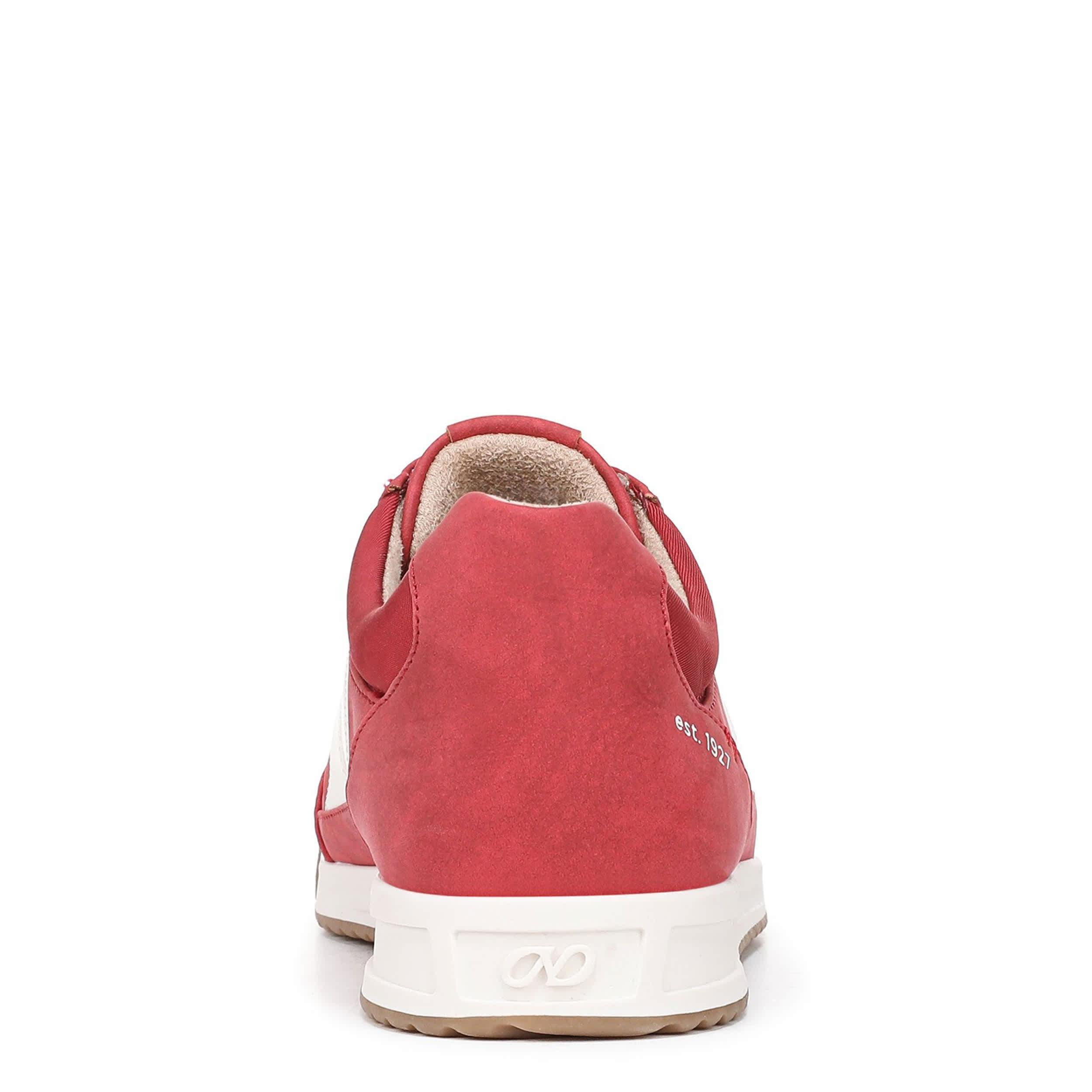 NATURALIZER-WOMENS GARNET SNEAKER-RED & 