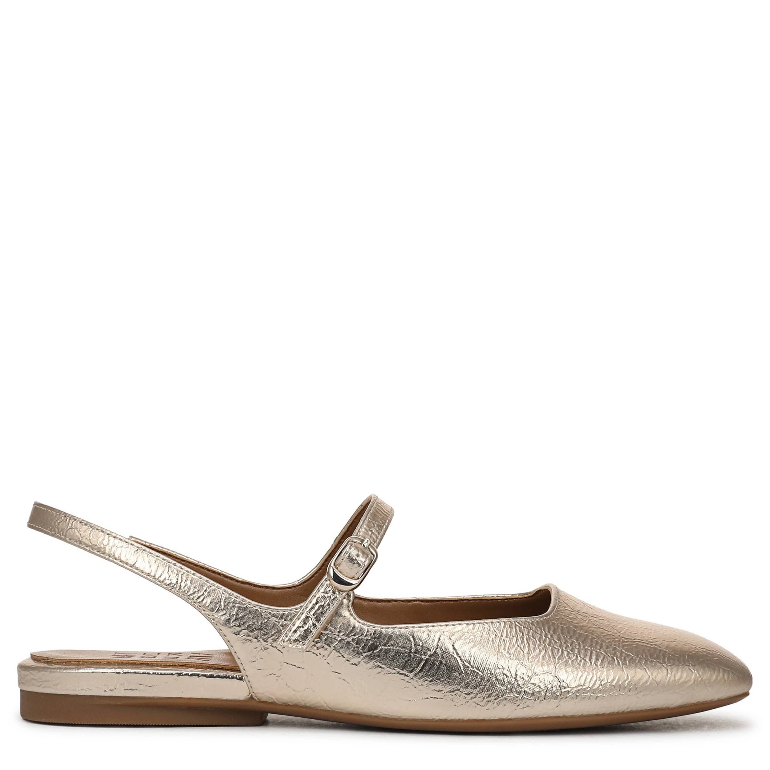 NATURALIZER-WOMENS ANIKKA FLAT-CHAMPAGNE & 