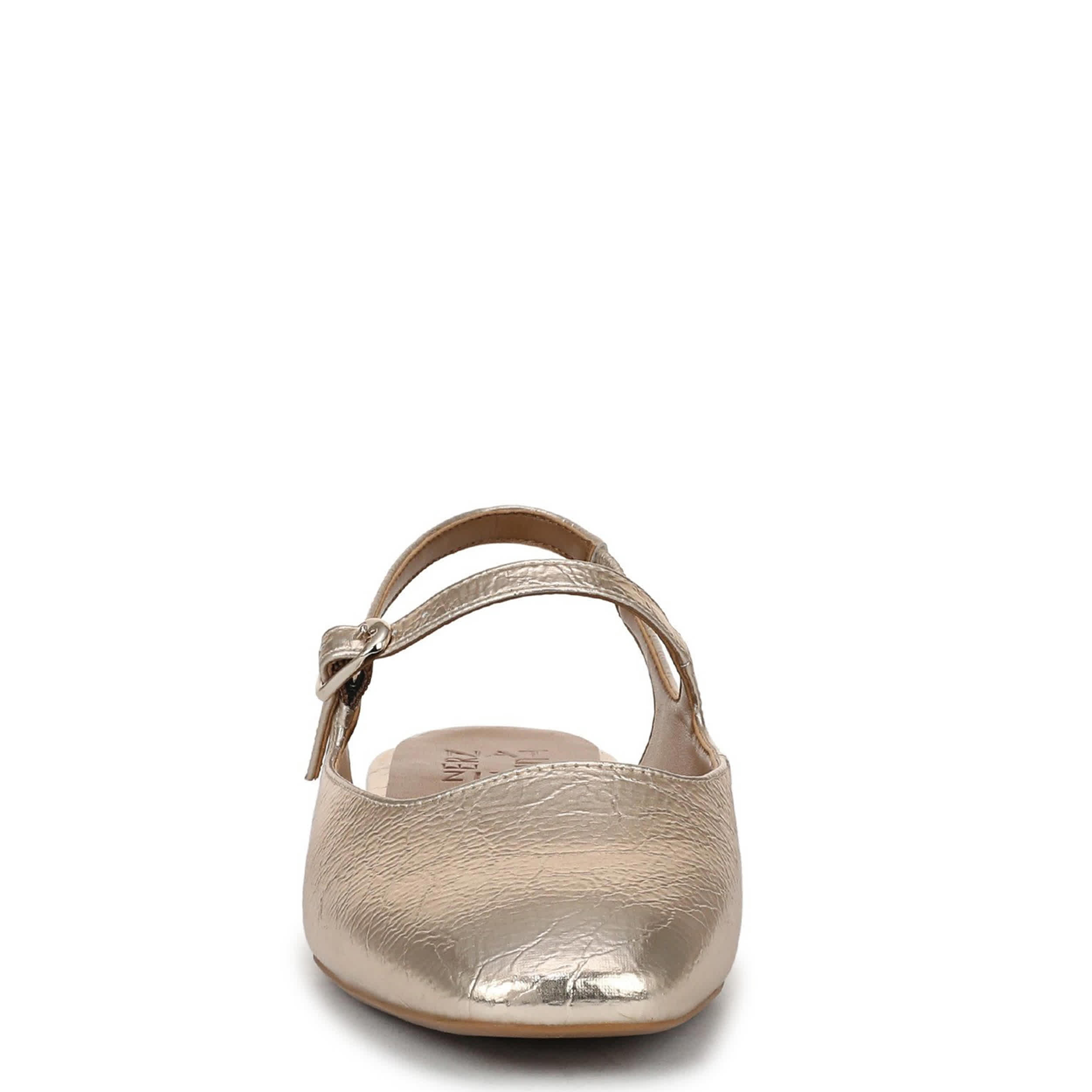 NATURALIZER-WOMENS ANIKKA FLAT-CHAMPAGNE & 