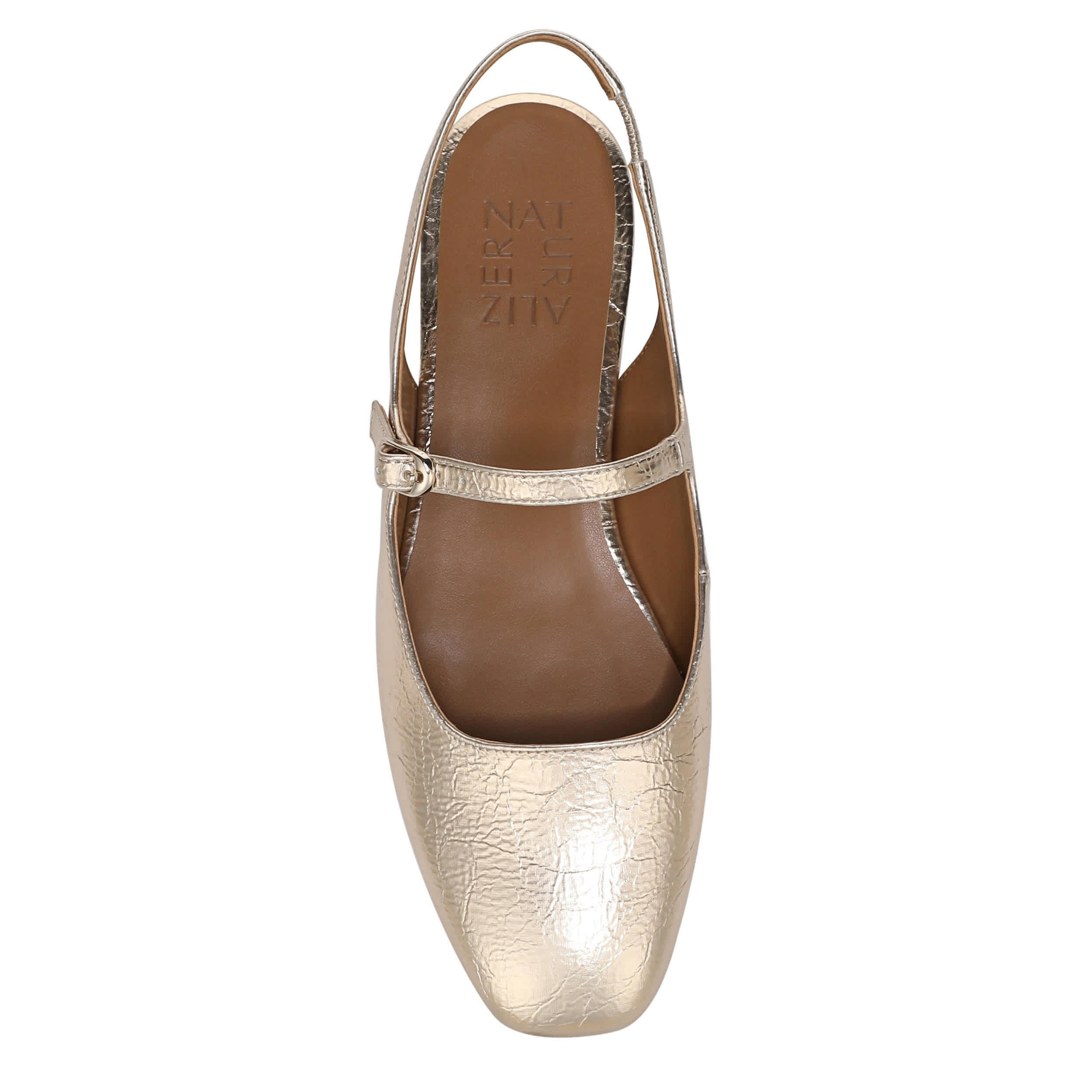 NATURALIZER-WOMENS ANIKKA FLAT-CHAMPAGNE & 