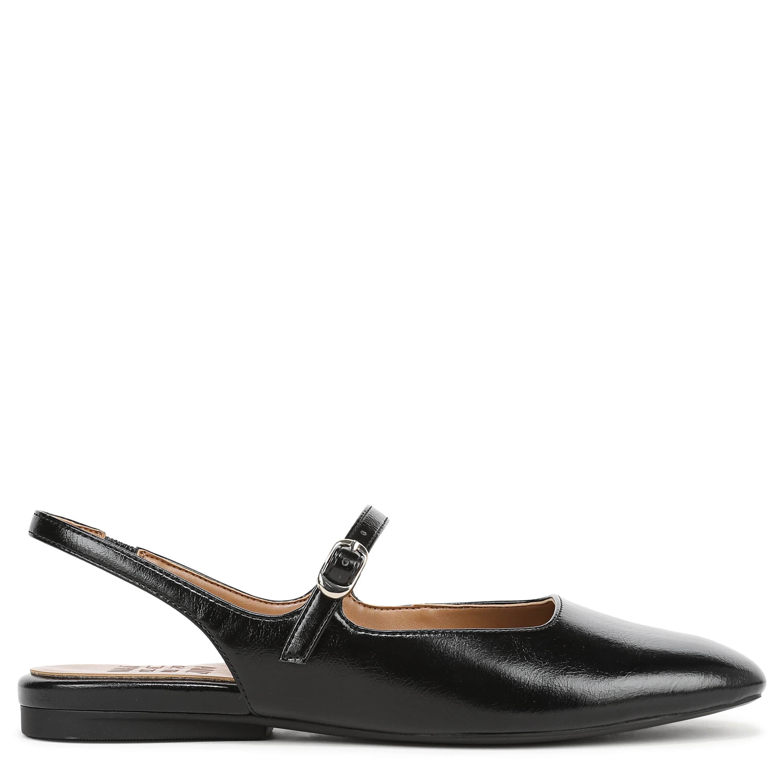 NATURALIZER-WOMENS ANIKKA FLAT-BLACK & 