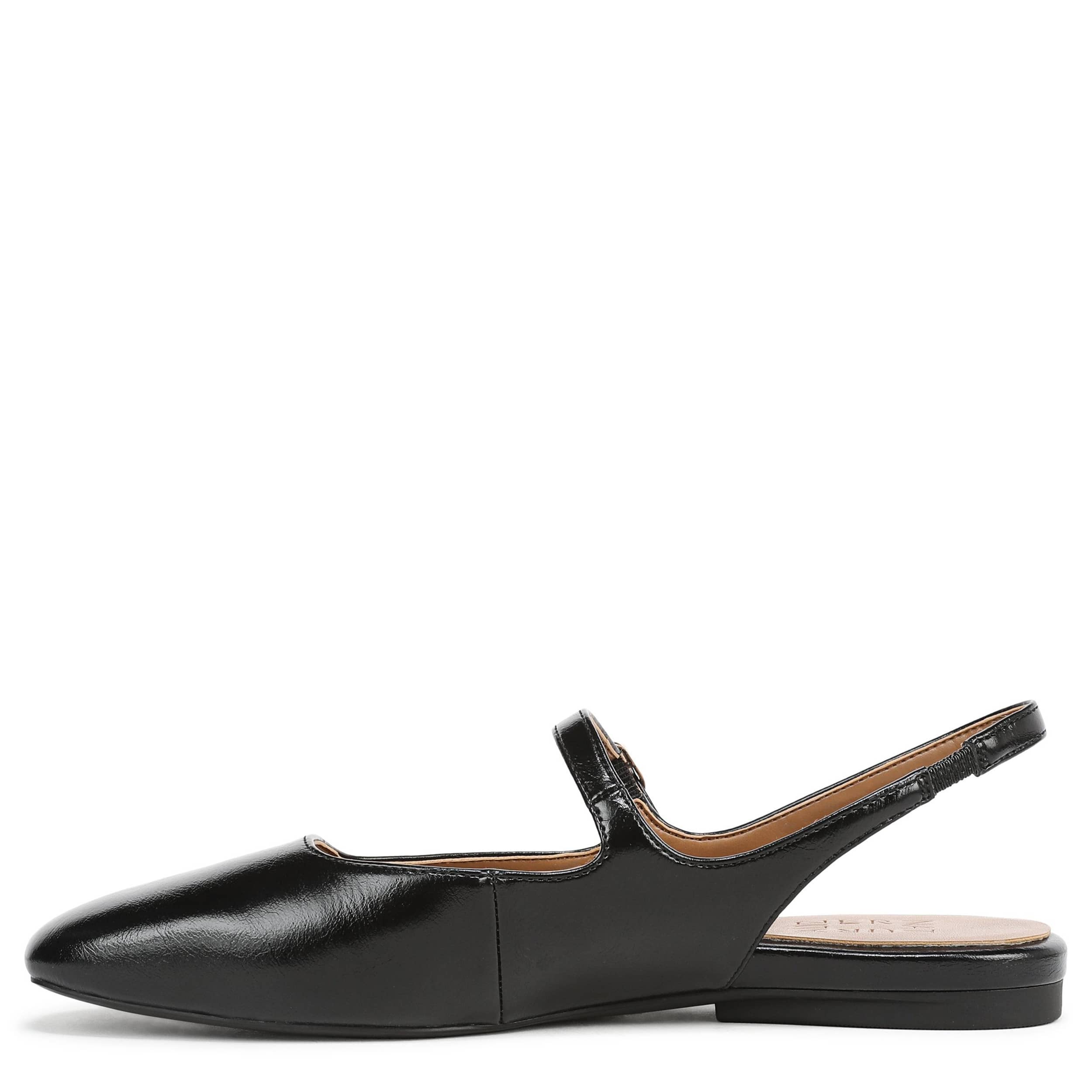 NATURALIZER-WOMENS ANIKKA FLAT-BLACK & 