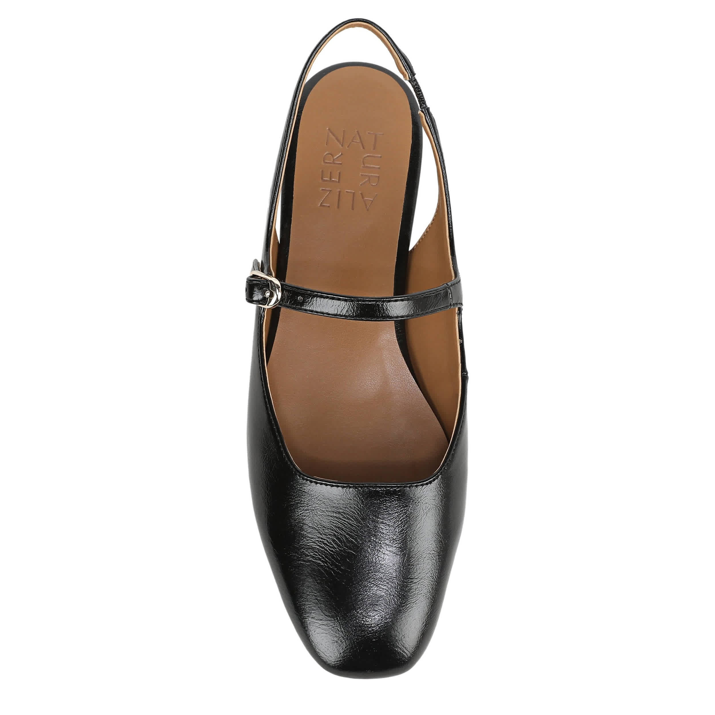 NATURALIZER-WOMENS ANIKKA FLAT-BLACK & 