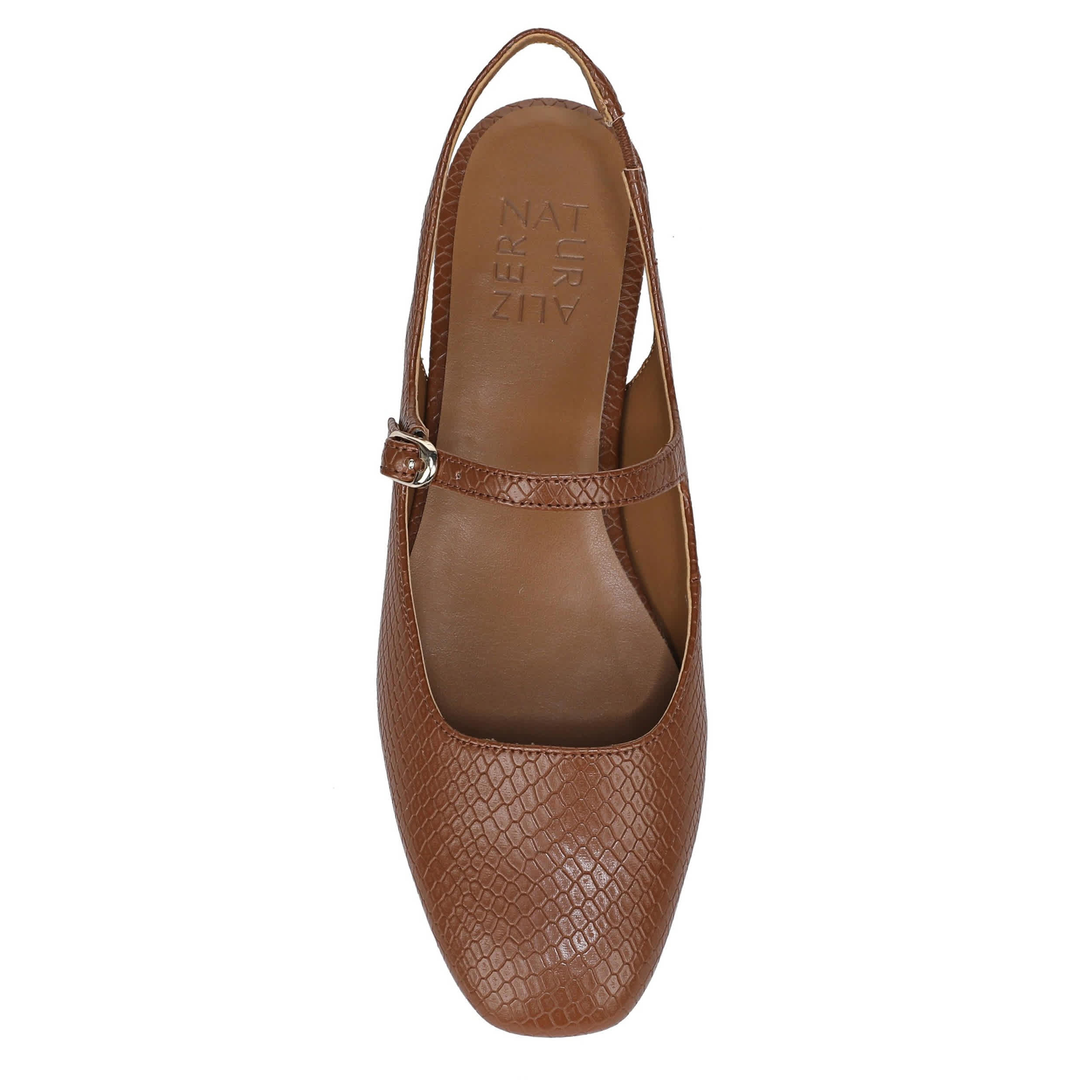 NATURALIZER-WOMENS ANIKKA FLAT-CHESTNUT & 