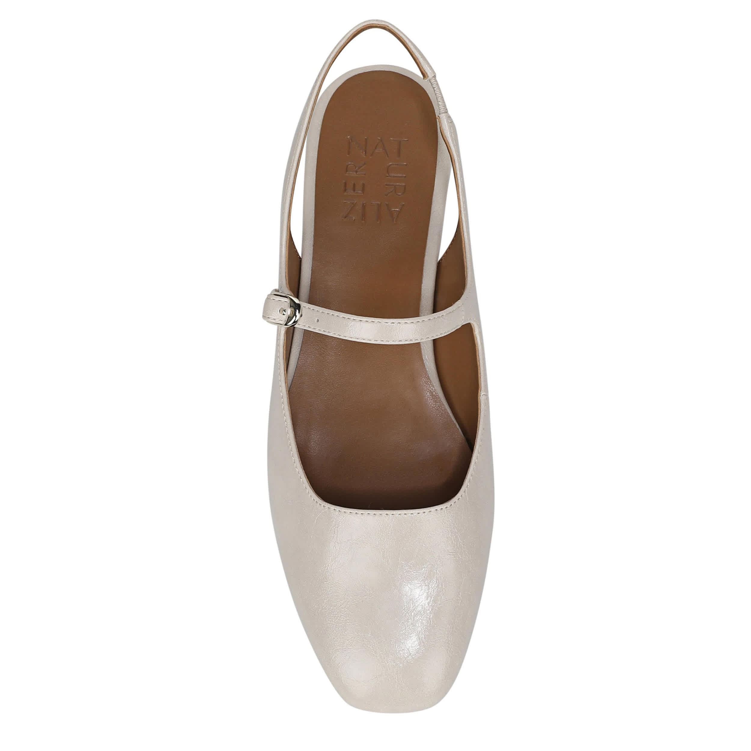 NATURALIZER-WOMENS ANIKKA FLAT-BEIGE & 