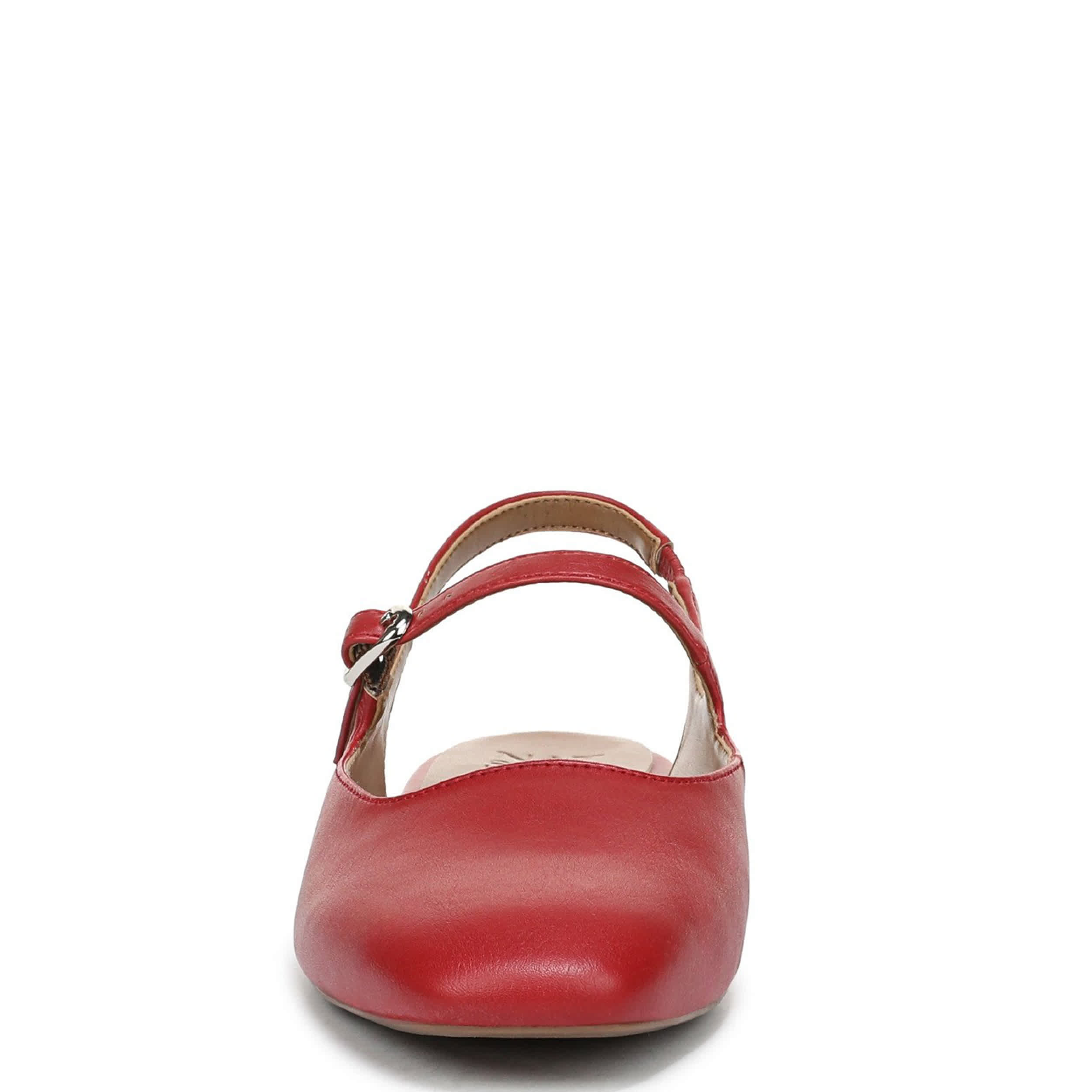 NATURALIZER-WOMENS ANIKKA FLAT-RED & 