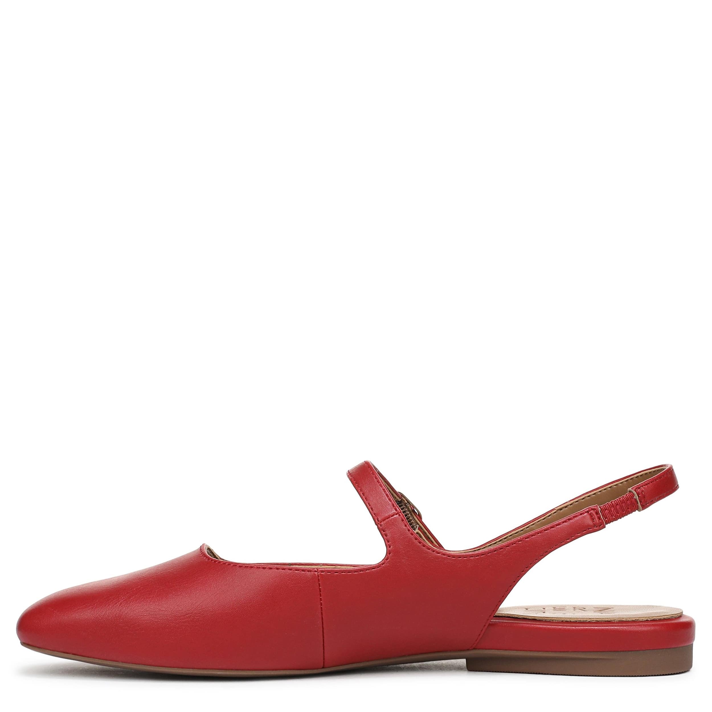 NATURALIZER-WOMENS ANIKKA FLAT-RED & 