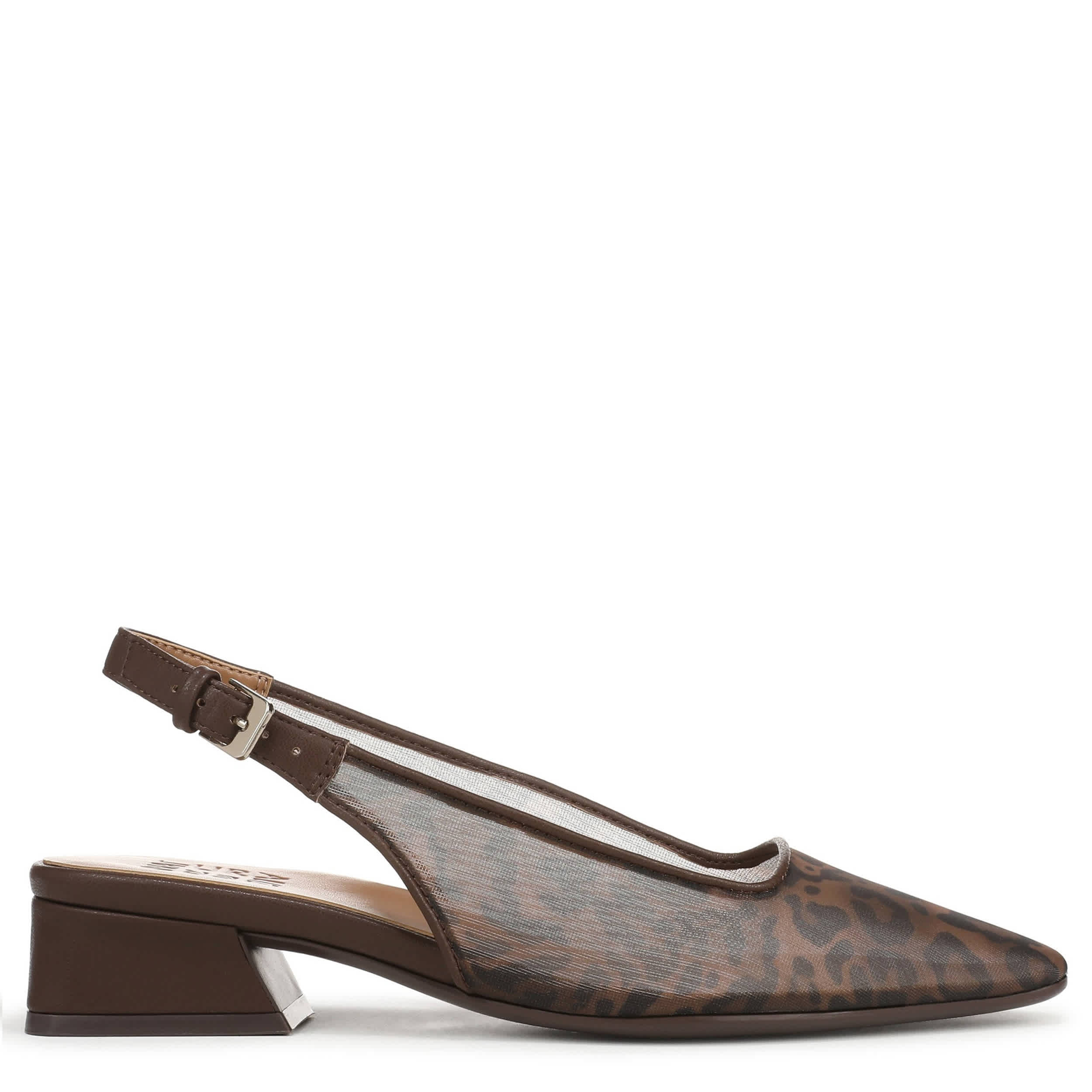 NATURALIZER-WOMENS GINGER 2 FLAT-LEOPARD & 
